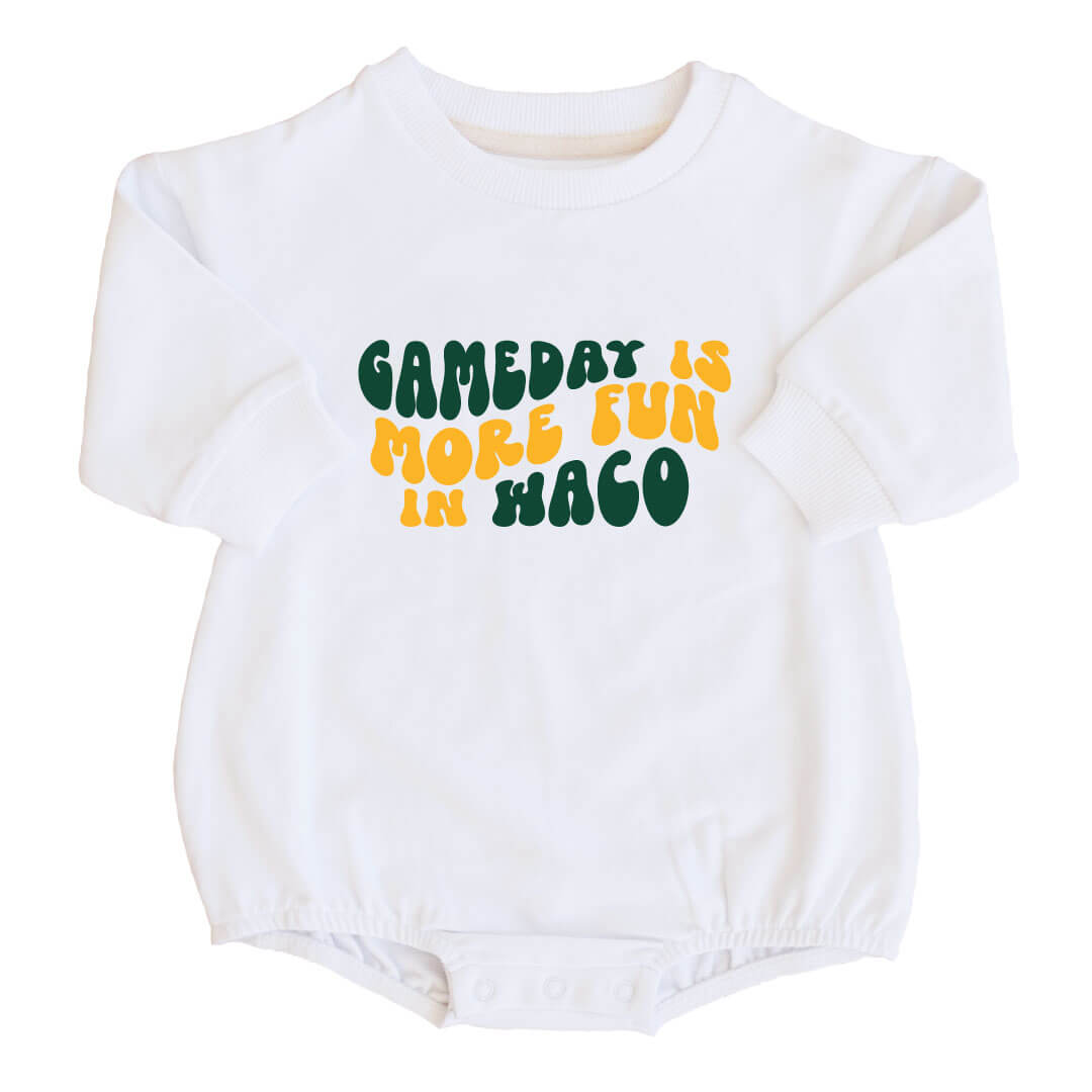  Baylor University | BU Graphic Sweatshirt Bubble Romper、mySite、layawaytickets