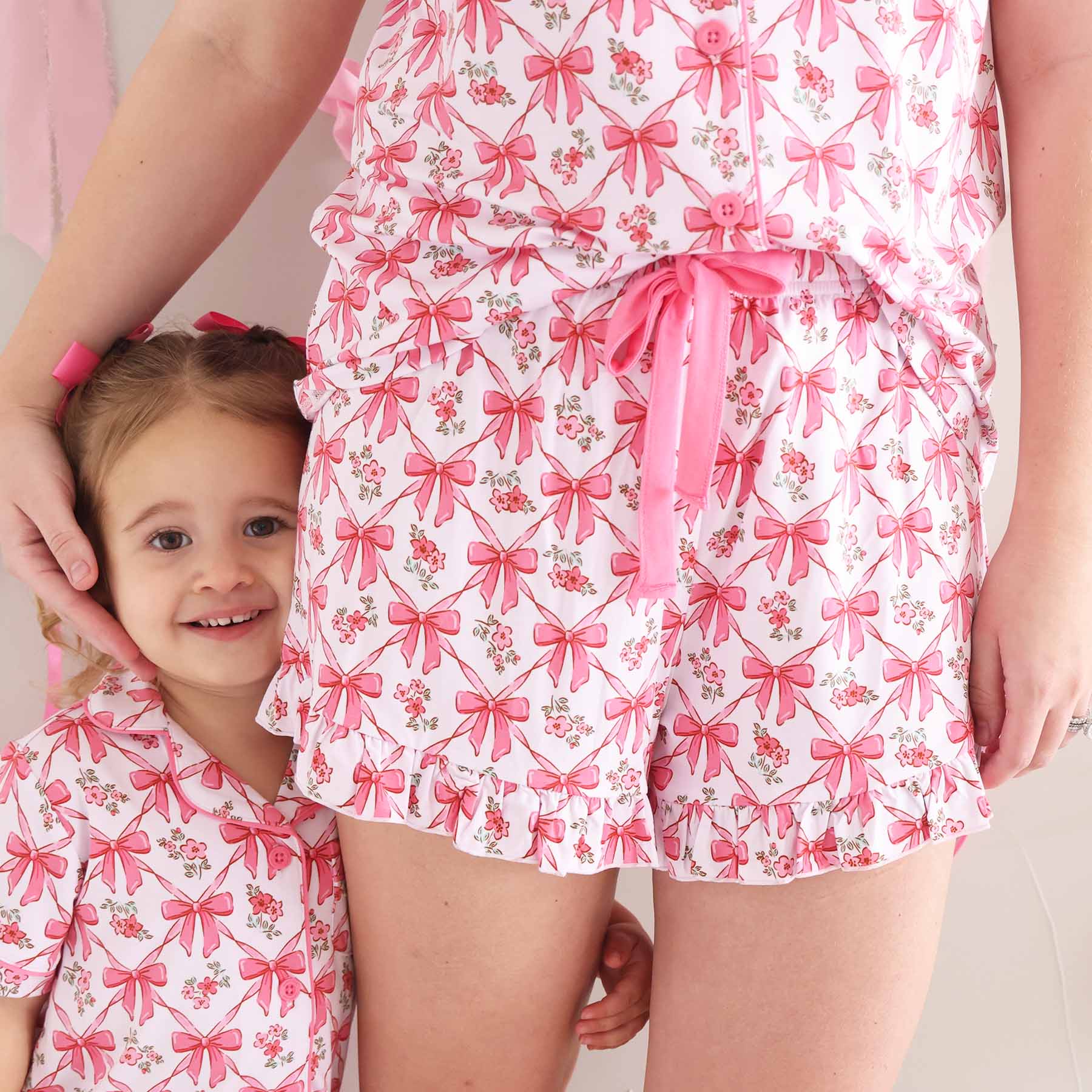  Women's Two Piece Short Lounge Set | Bow Besties、mySite、layawaytickets