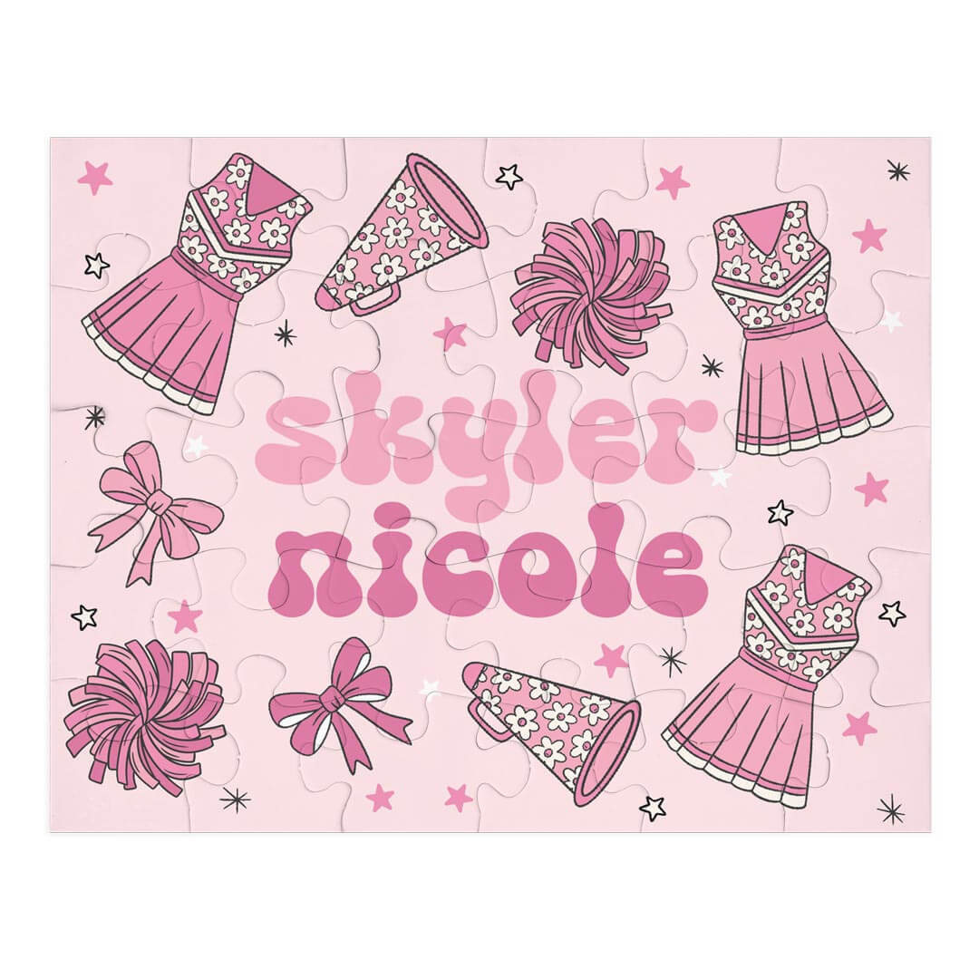 Kids Personalized 30 Piece Puzzle | Cheer Squad、mySite、layawaytickets