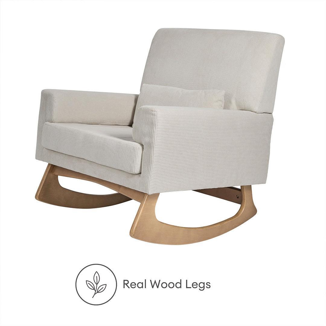  Gaia Baby Serena Rocking Feeding chair - Ecru Corduroy、mySite、merchandisen