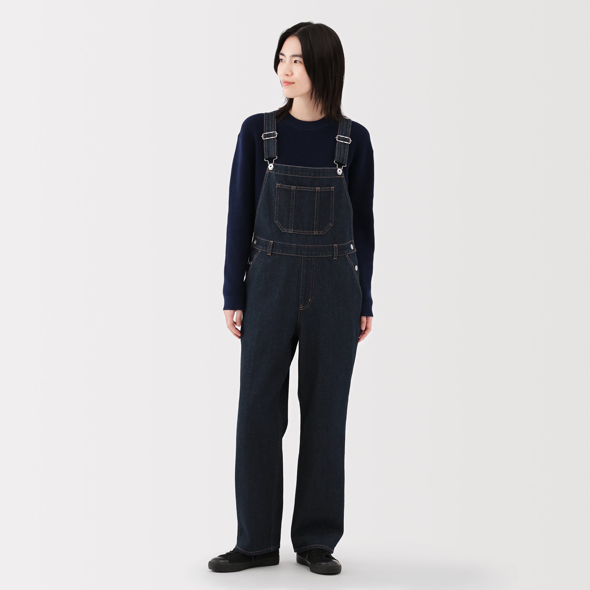  Women's Kapok Blend Denim Overalls、mySite、sugarbowlscore