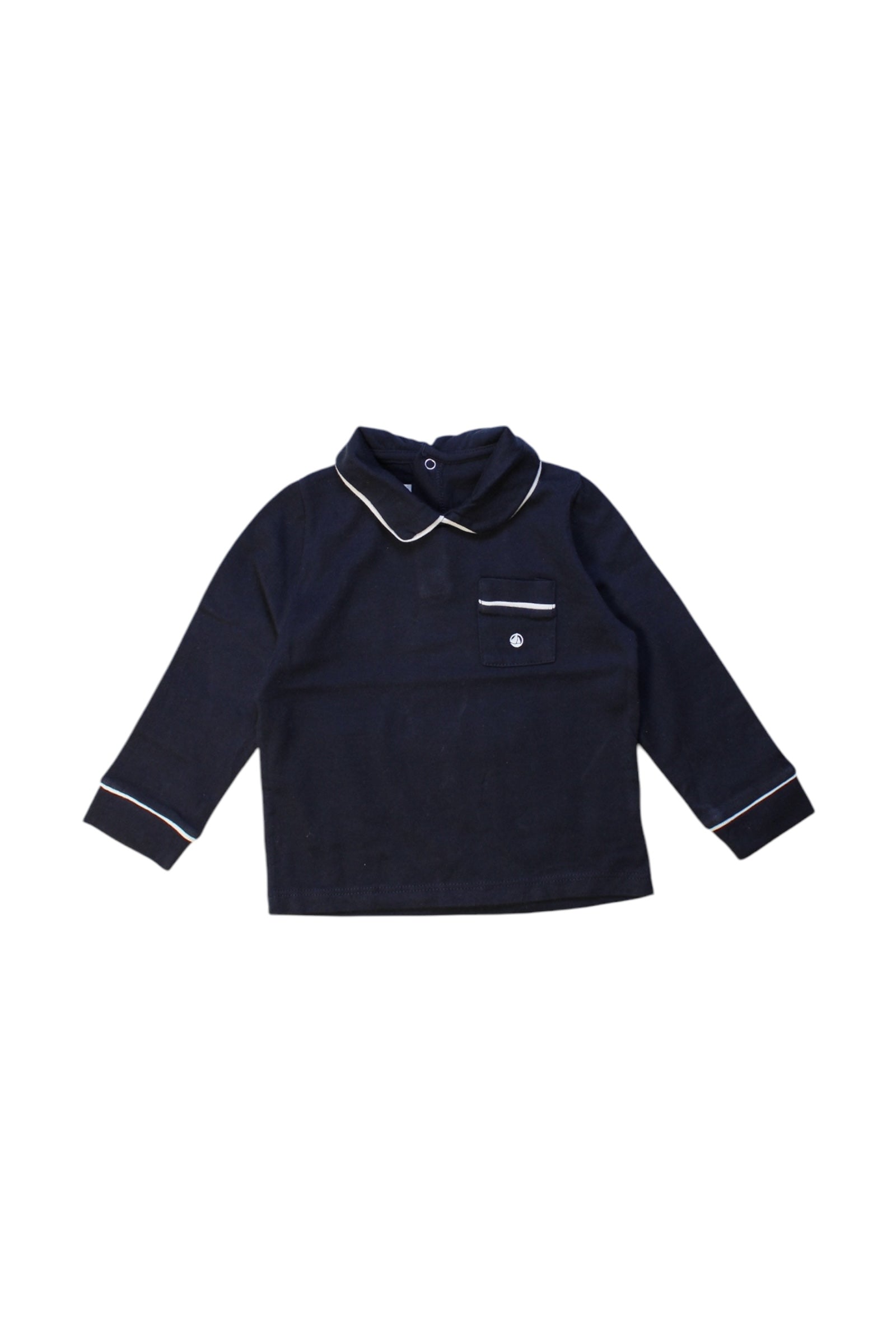 Petit Bateau Long Sleeve Polo 12-18M、mySite、g9winljtr