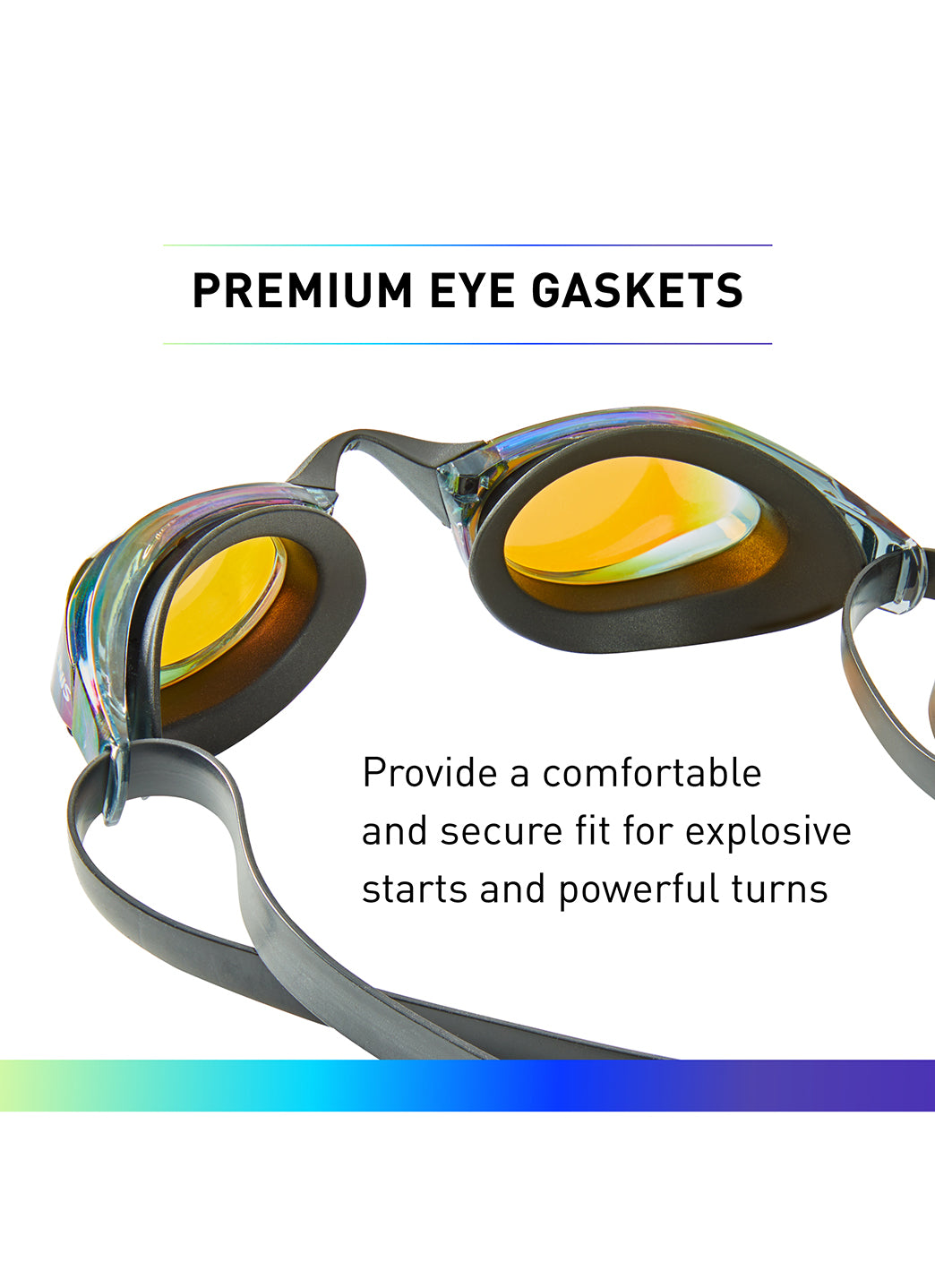 FINIS Mach 1 Mirrored Racing Goggle、mySite、noshort