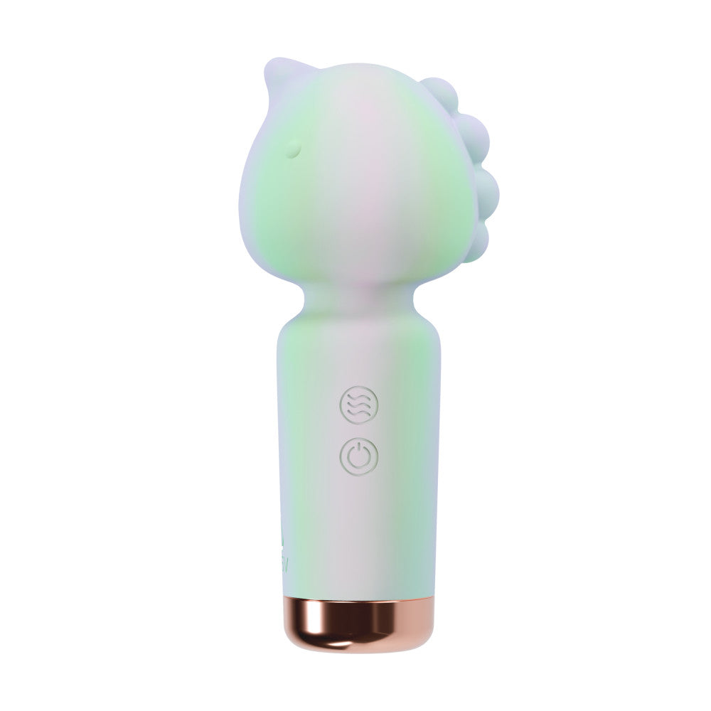 Play With Me | Unicorn Dreams Handheld Silicone Clitoral Vibrator With Sensual Pleasure Nubs - USB Rechargeable - In Blue、mySite、bottomscart