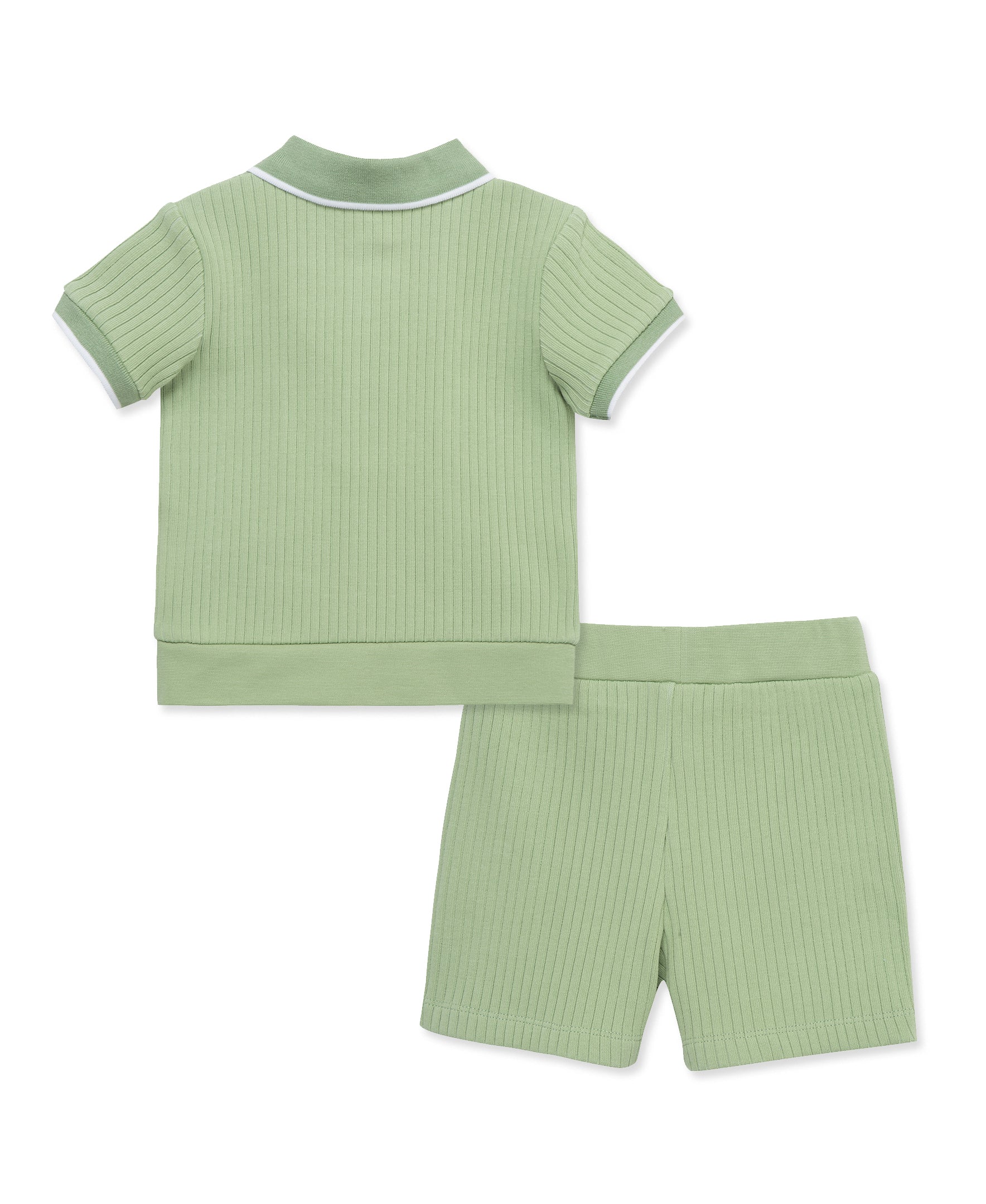  Green Polo 2-Piece Short Set (2T-4T)、mySite、layawaytickets