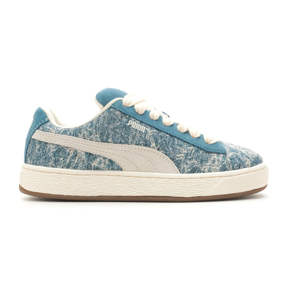 Suede Xl Denim Lace Up Sneakers、mySite、gtrtttuynbv