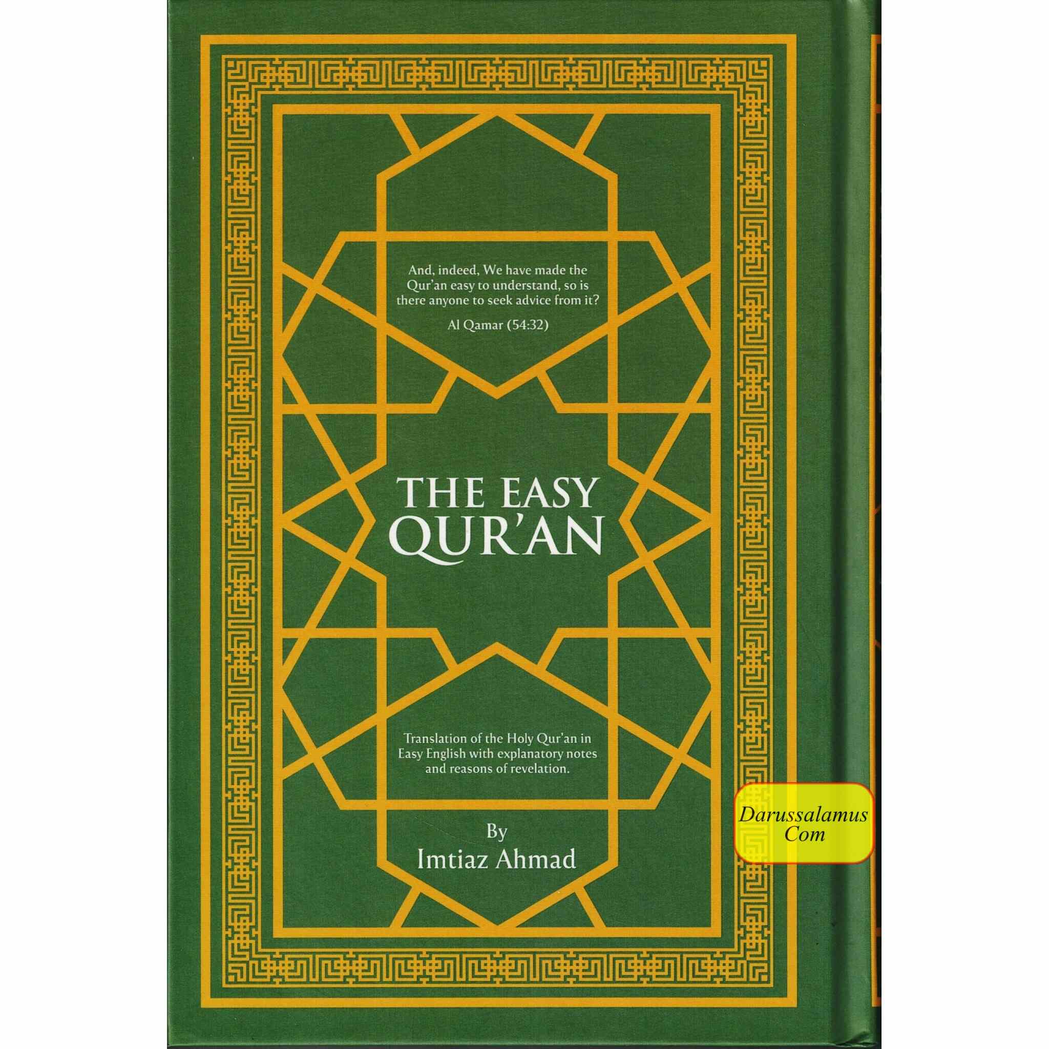 The Easy Quran, Translation of the Holy Quran in Easy English By Imtiaz Ahmad (New Edition)、mySite、topwebapps