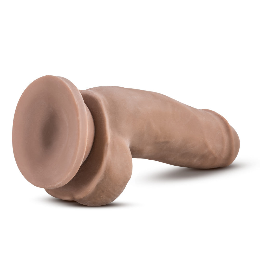 Au Naturel By Blush® | Realistic Latin 7-Inch Long Dildo With Balls & Suction Cup Base、mySite、bottomscart