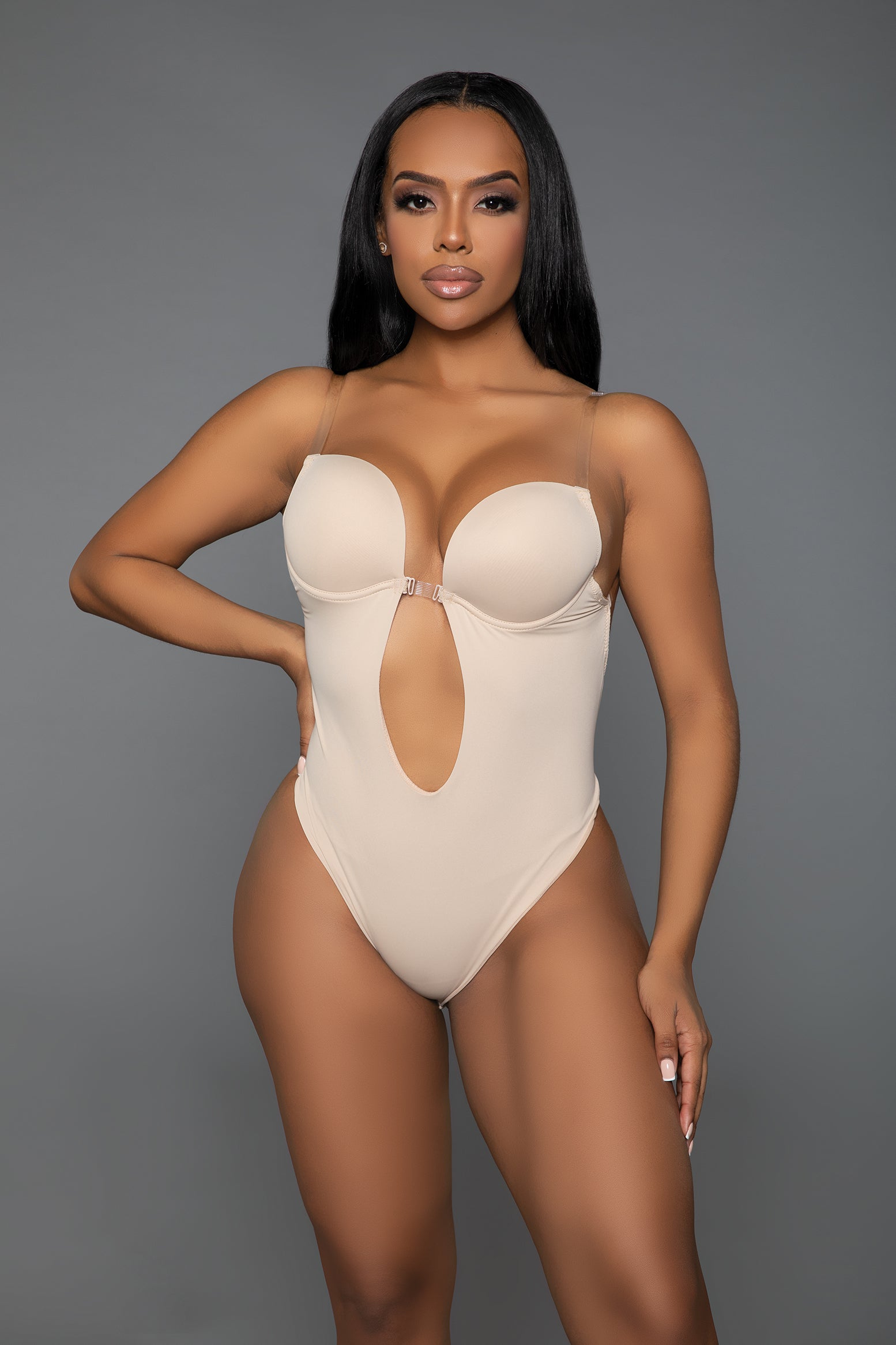 Looking Curvy U-Neckline Bodysuit Shaper、mySite、bengalsvssteelers