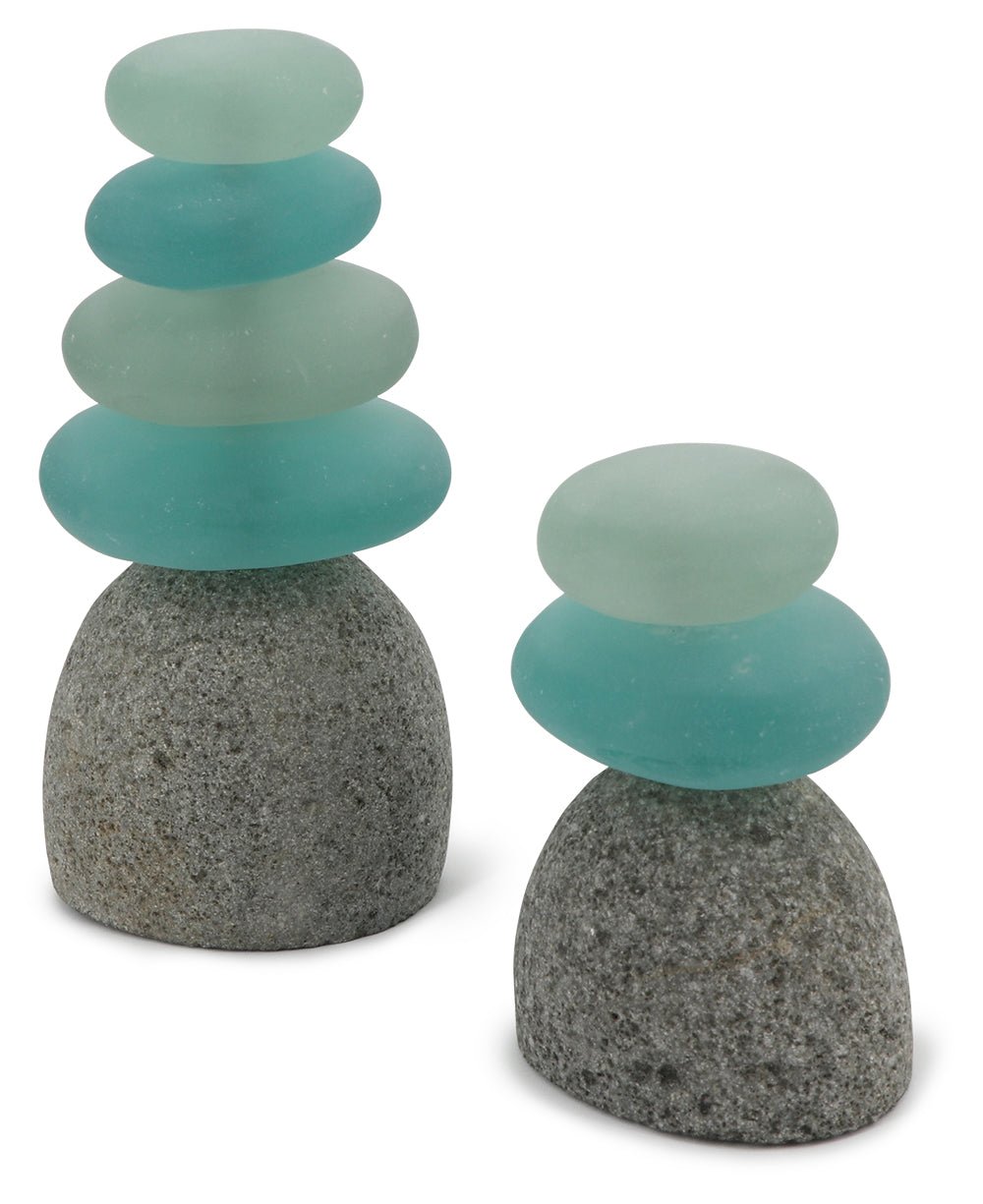 Colorful Glass Garden Zen Cairn Statue、mySite、topwebapps
