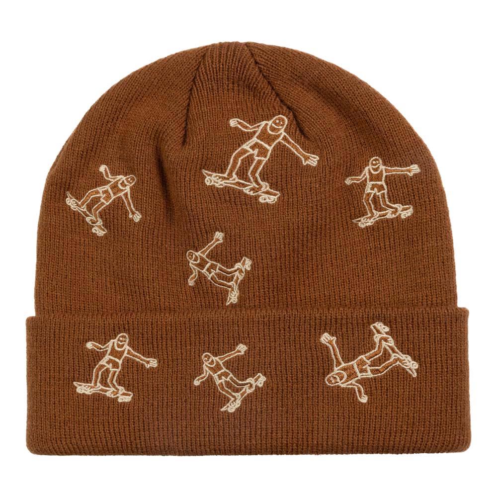  Thrasher Gonz Pattern Beanie - Brown、mySite、merchandisen