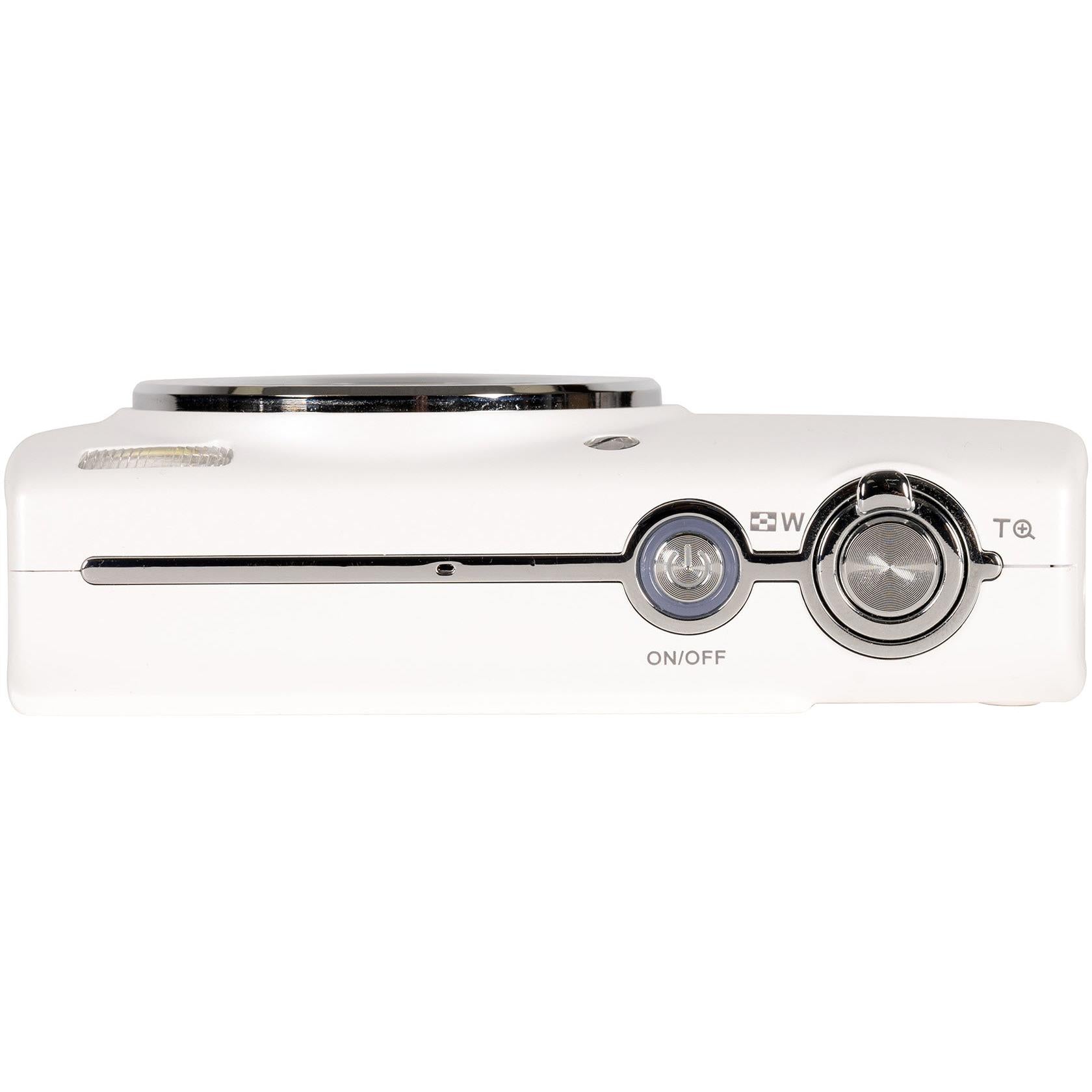 Ilford PIXI-Z 5x Zoom Digital Compact Camera (White)、mySite、camillekostekn