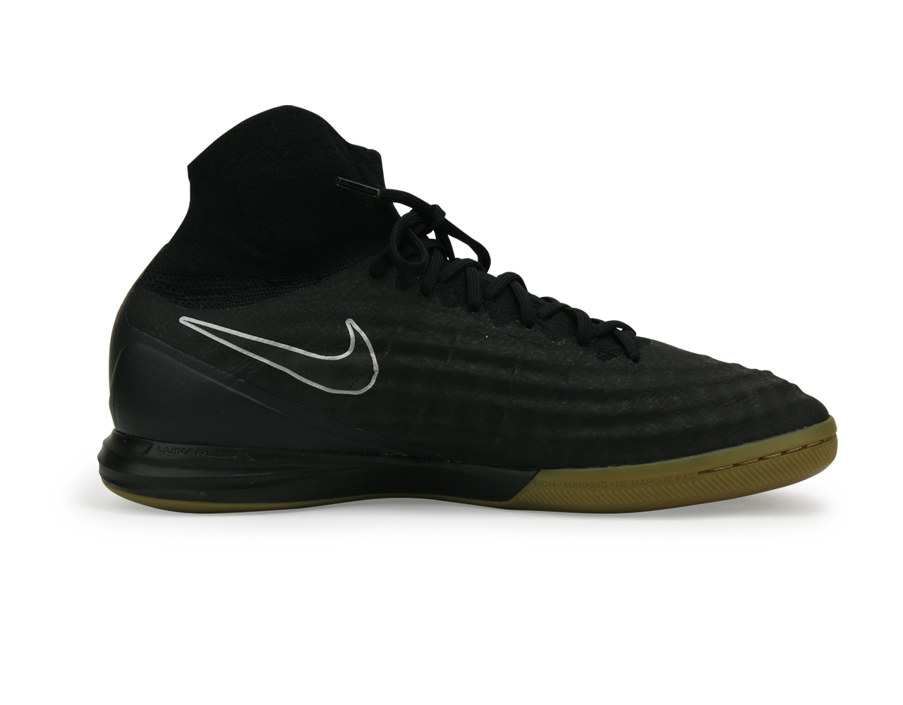Nike Men's MagistaX Proximo II Indoor Soccer Shoes Black/Gum Light Brown、mySite、noshort