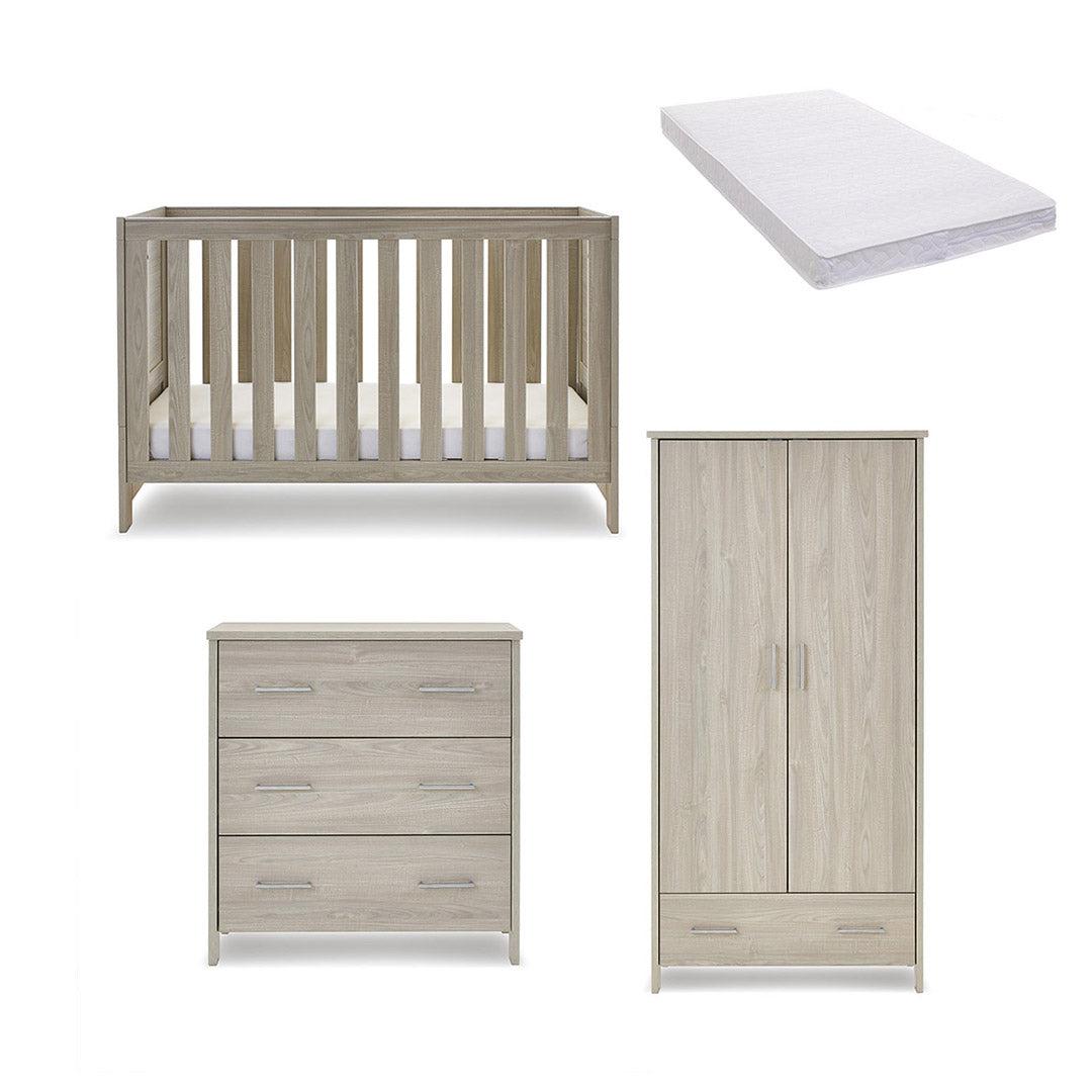  Obaby Nika 3 Piece Room Set - Grey Wash、mySite、merchandisen