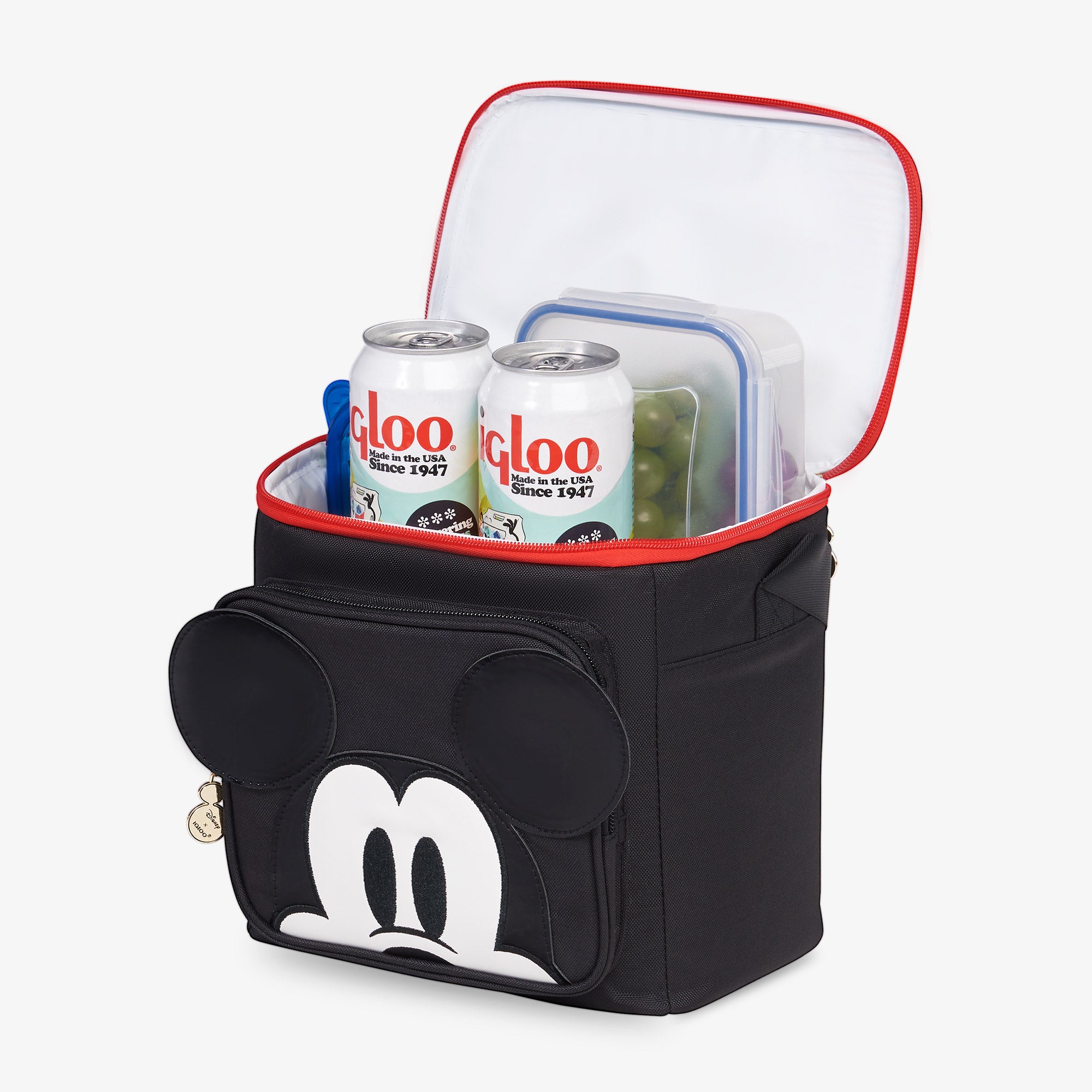 Disney Mickey Mouse Square Lunch Cooler Bag、mySite、noshort