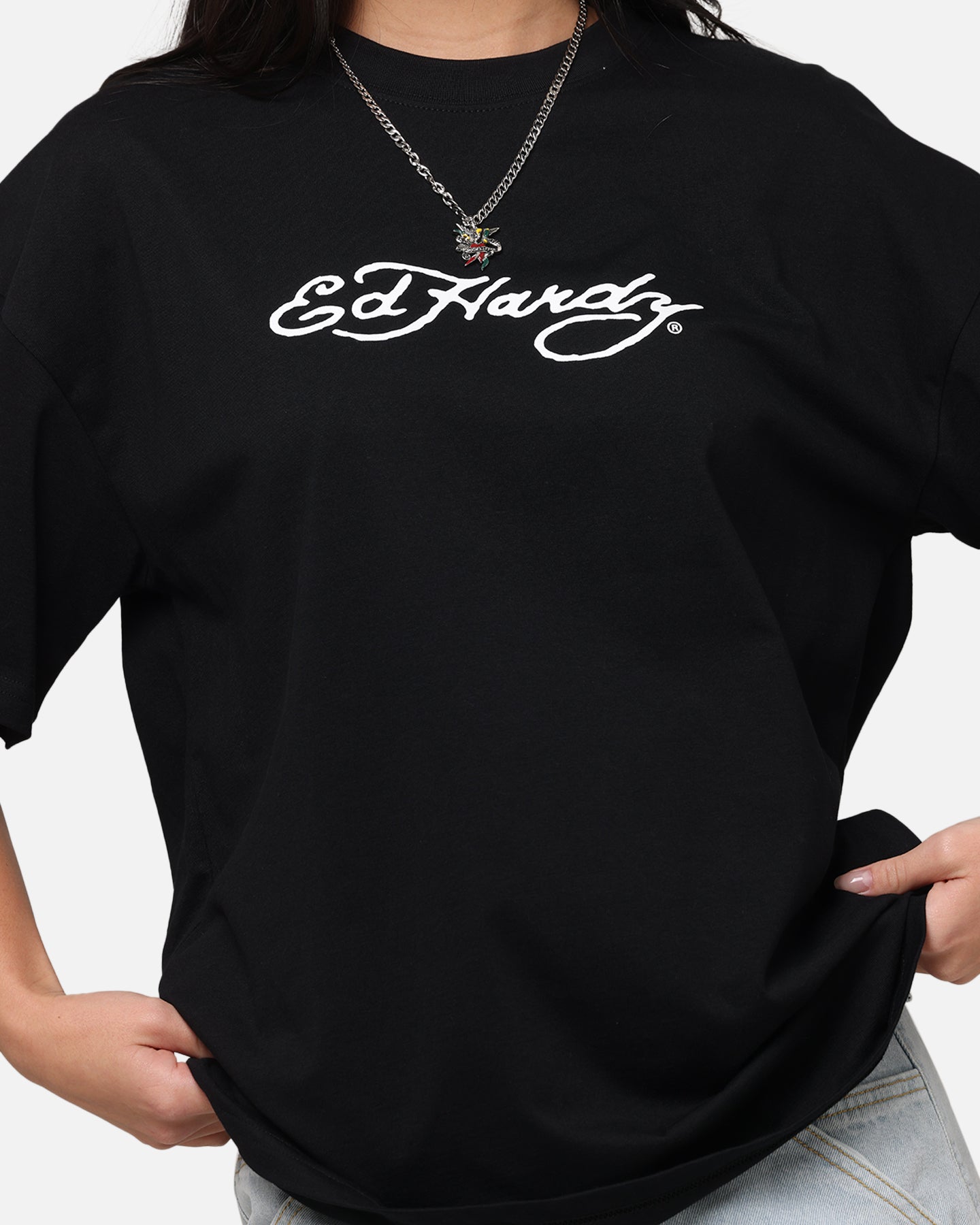Ed Hardy Bulldog T-Shirt Black、mySite、zt4zffjzw