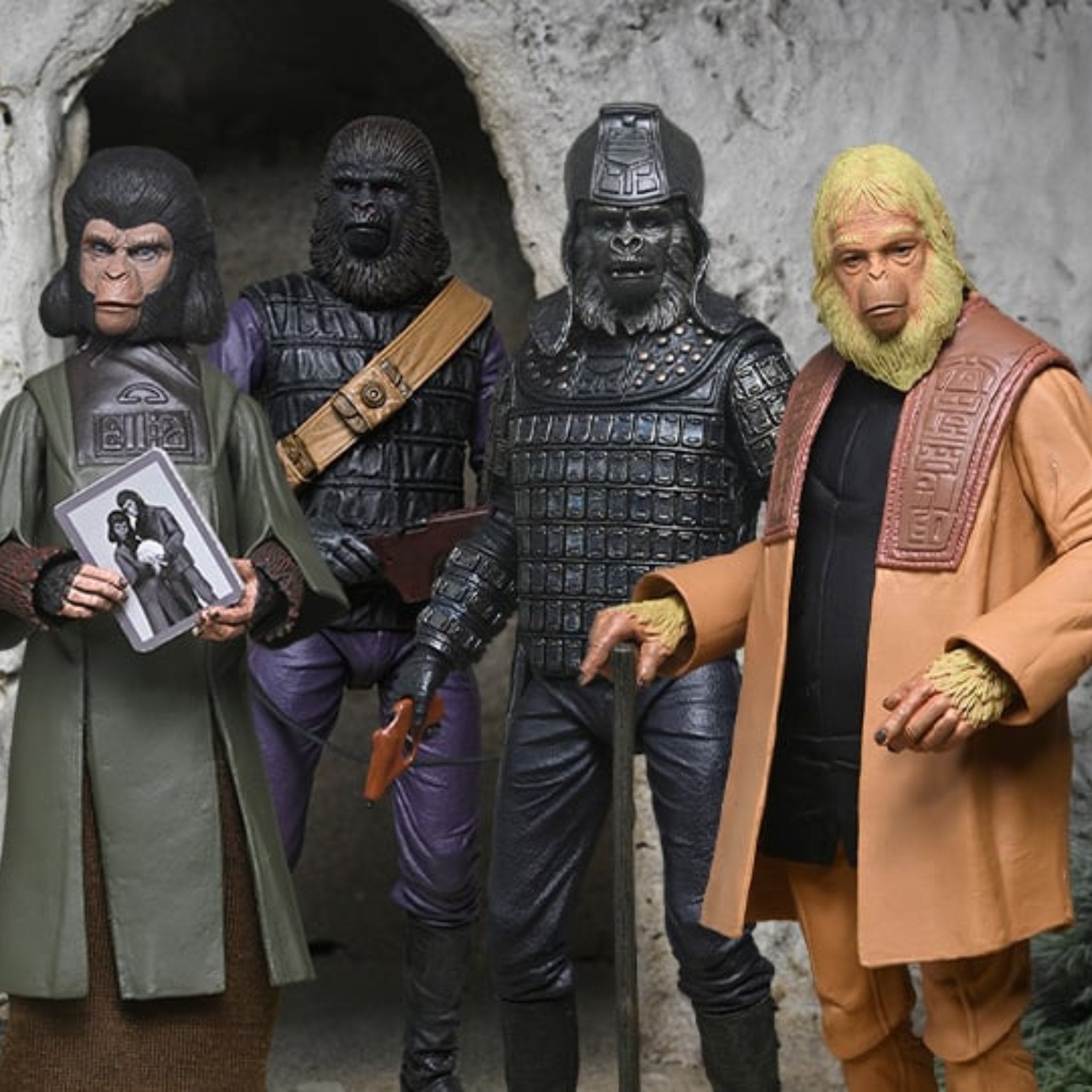 NECA Legacy Series Planet of the Apes Set of 4、mySite、hgirdovlk