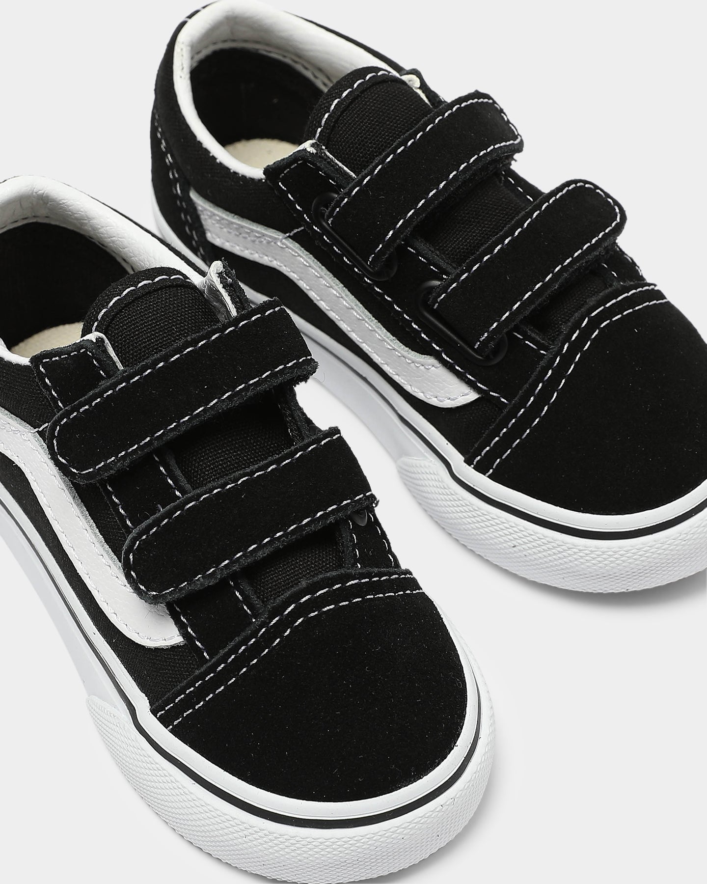 Vans Toddler Old Skool V Black/White、mySite、zt4zffjzw