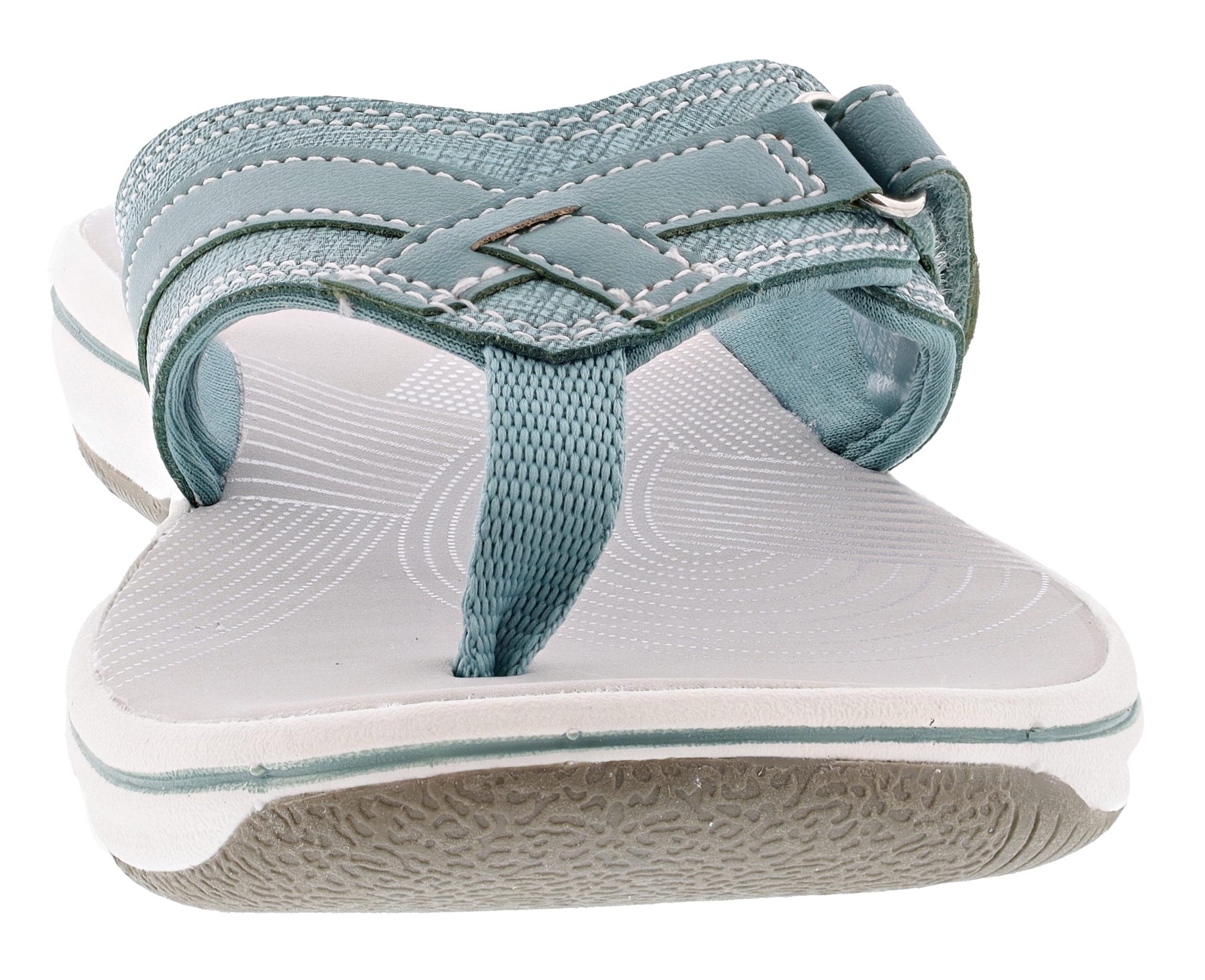 Clarks Women's Breeze Sea Adjustable Strap Comfort Flip Flops、mySite、dreamappss
