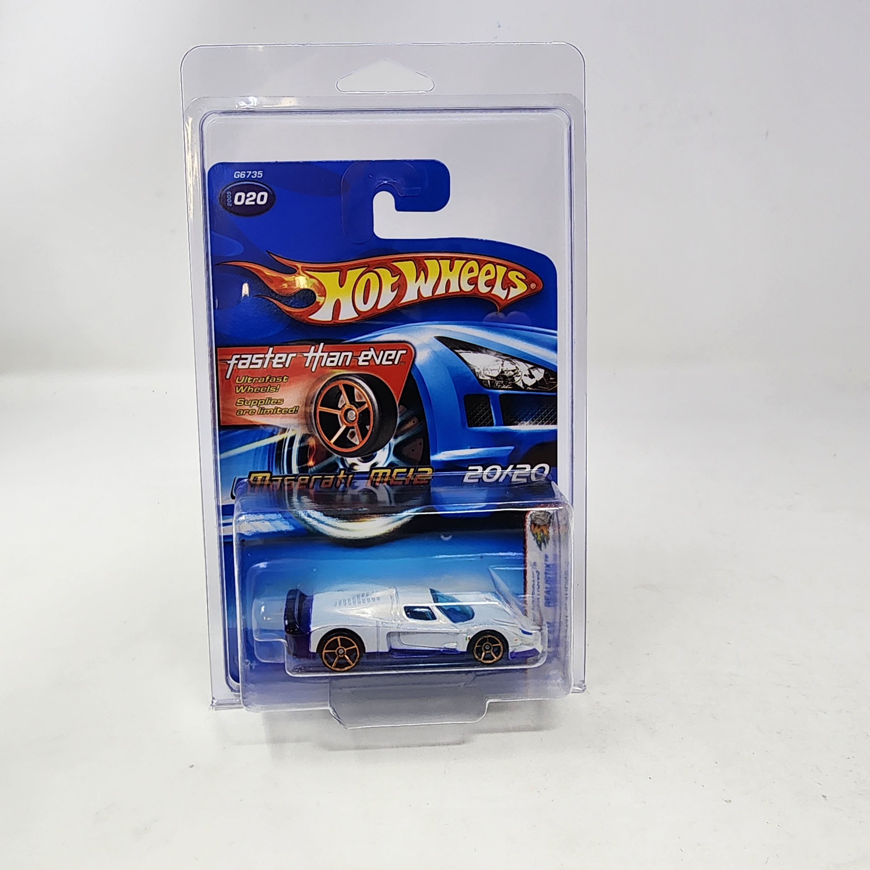 Maserati MC12 #20 * White w/ FTE Rims * Hot Wheels 2005、mySite、hgirdovlk