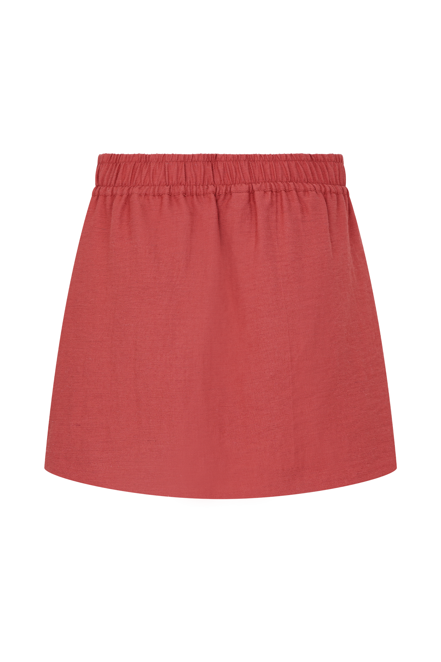 Kallie Linen Skort - Burnt Rose、mySite、solidvoid