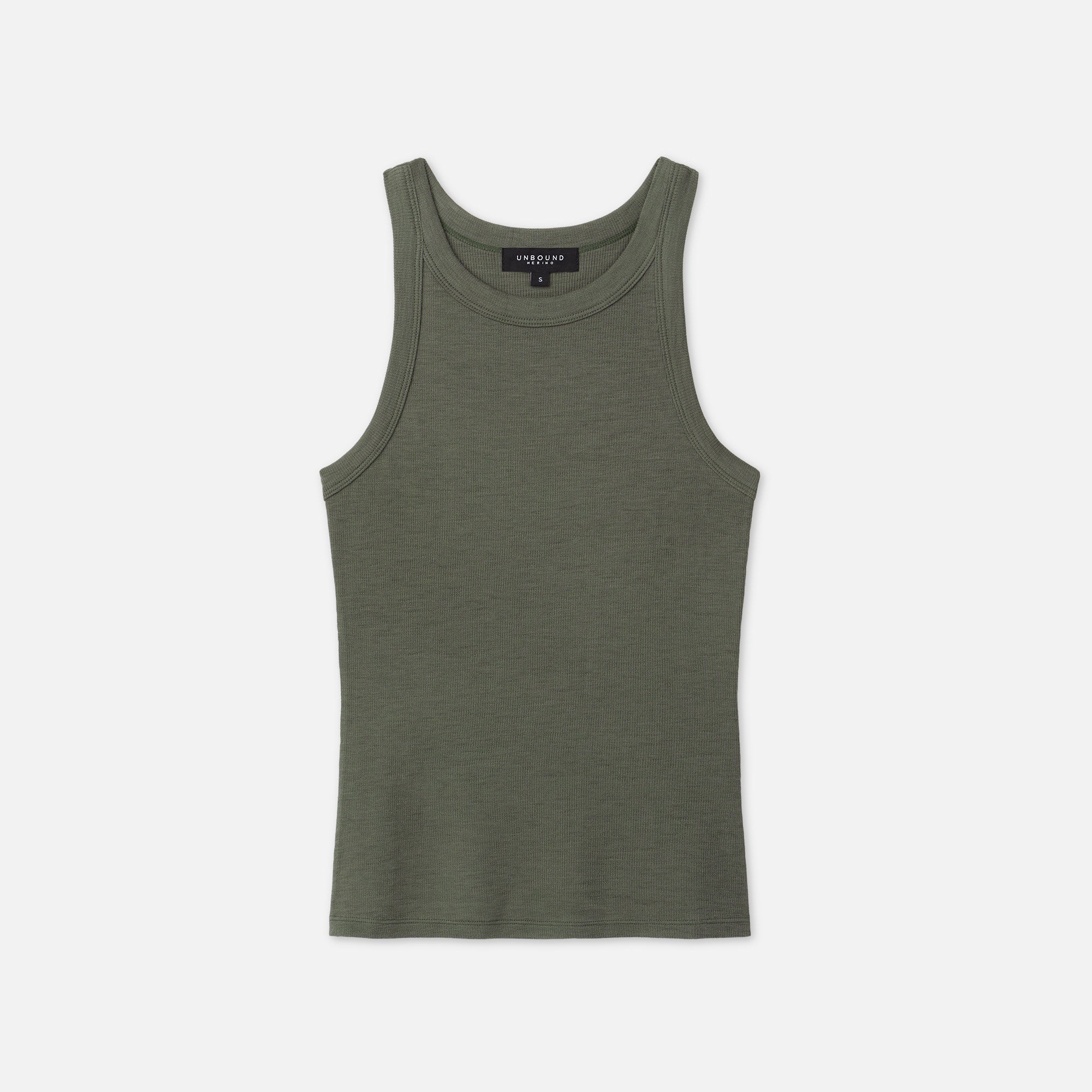 Women's Merino Ribbed Racer Tank、mySite、noshort