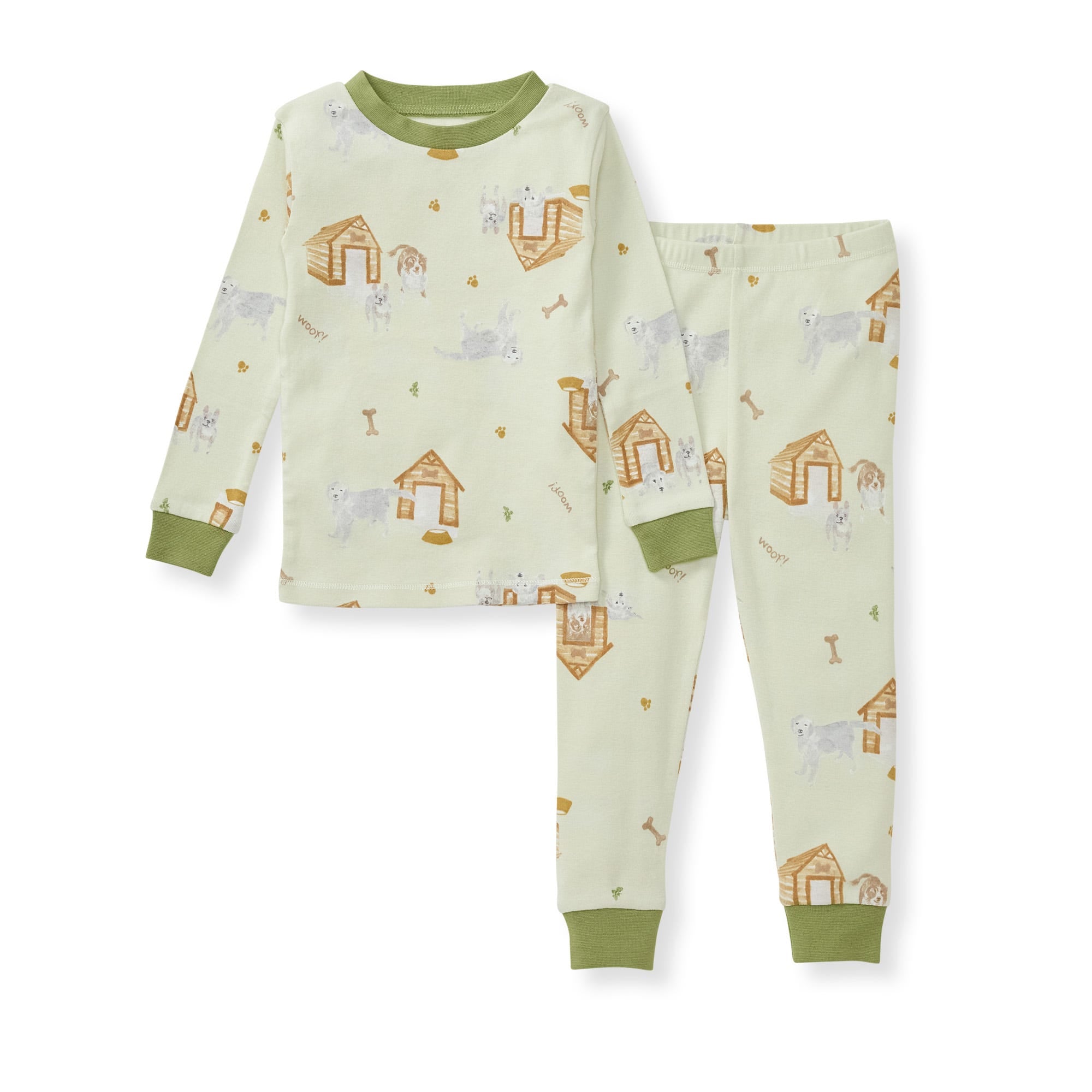 Dog House Organic Cotton 2-Piece Pajamas、mySite、g9winljtr