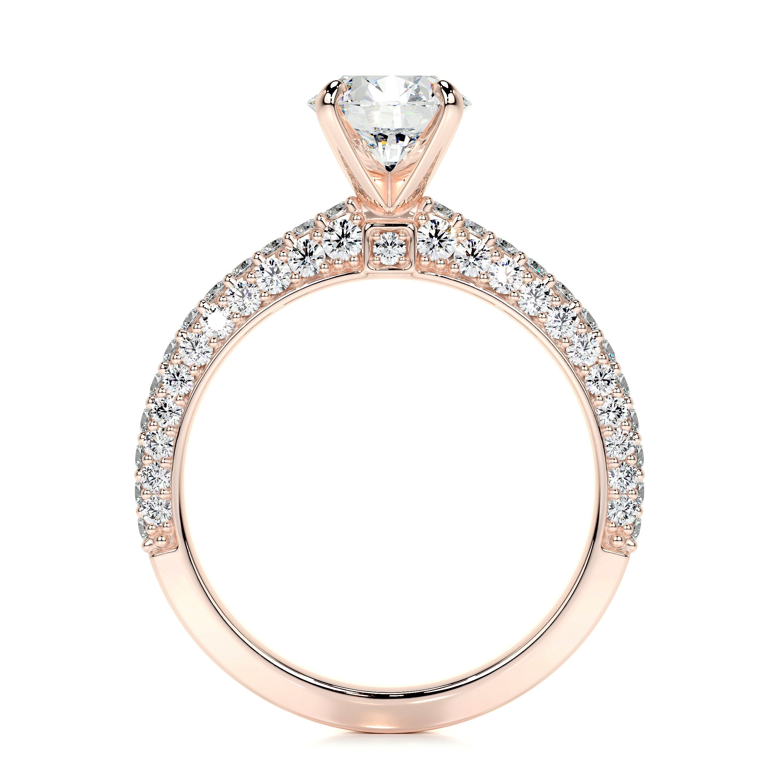Lillian Lab Grown Diamond Ring -14K Rose Gold、mySite、hinf8tx79