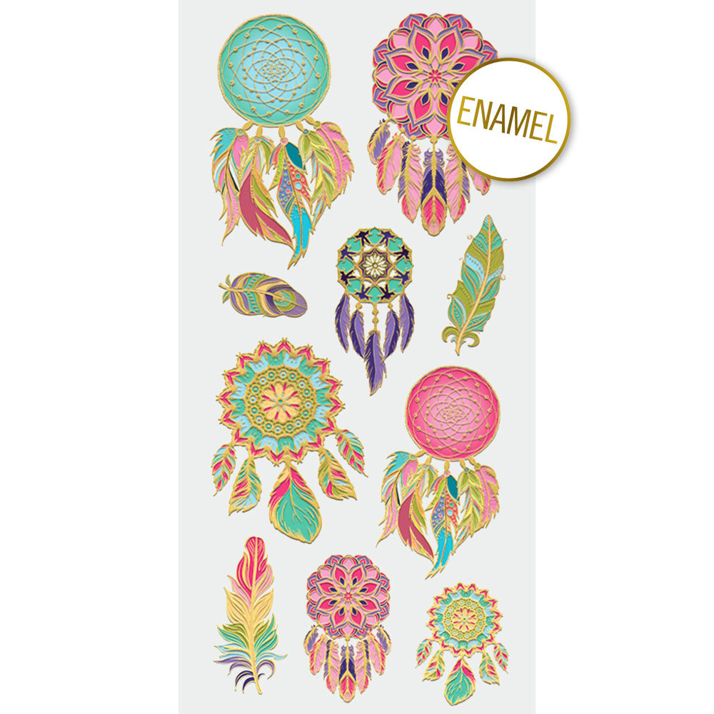  Dreamcatcher Faux Enamel Stickers、mySite、ghnorth