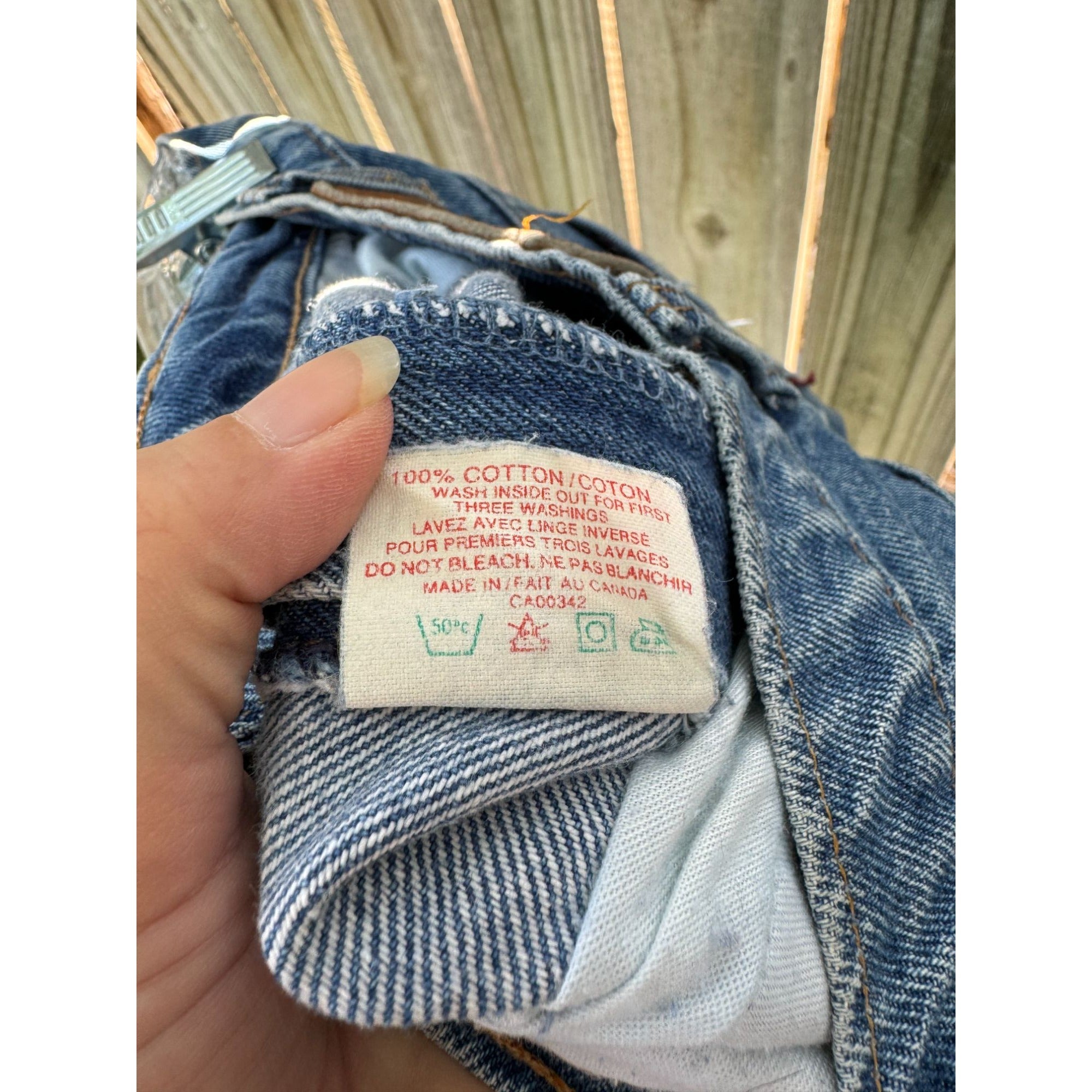 90's Levi's 531 Medium Wash Cut Off Raw Hem Denim Jean Shorts 33、mySite、garagedoors4me