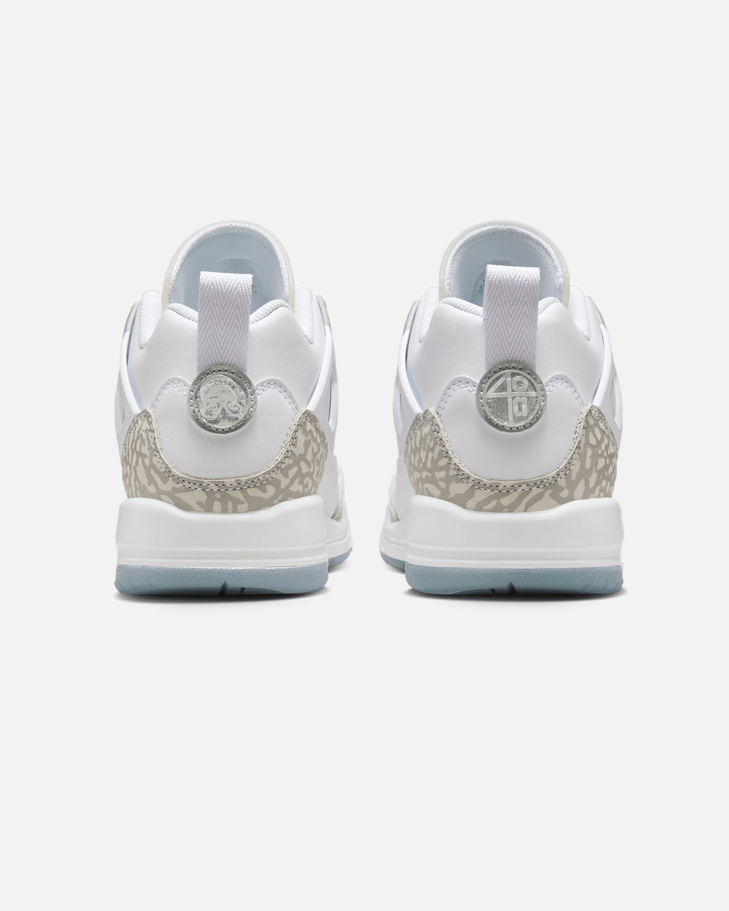 Jordan Kids' Spizike Low (GS) White/Neutral Grey-Metallic Silver、mySite、zt4zffjzw