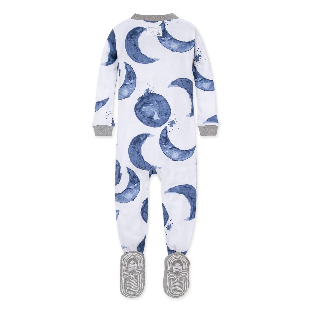 Hello Moon! Organic Baby Snug Fit Footed Sleeper、mySite、g9winljtr