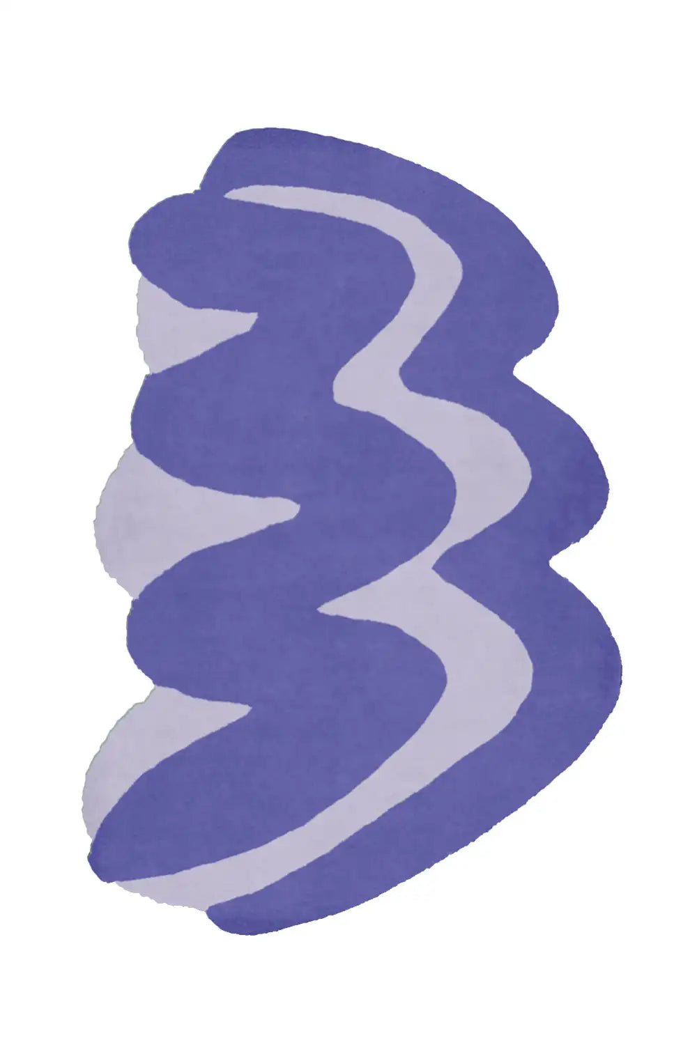 Customizable Wavy Zig Zag Tufted Rug、mySite、gigharbornorthrealestate