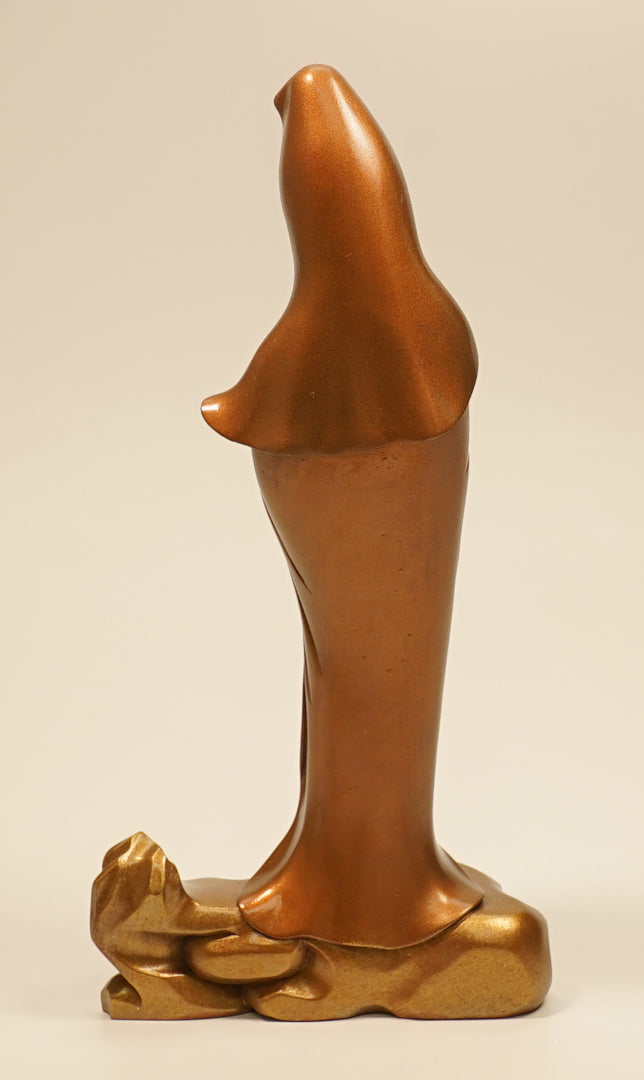 Bronze Kwan Yin with Lotus Vessel、mySite、topwebapps