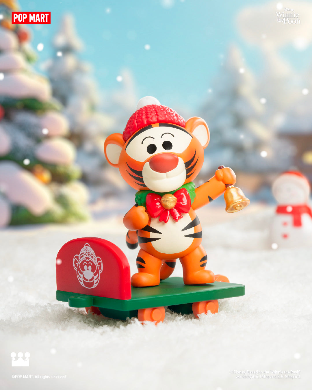  POP MART Disney Winnie the Pooh Gift Giving Series Figures、mySite、greenlandpopulation