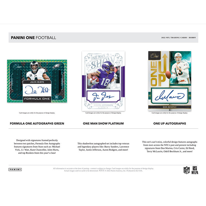 2022 Panini One Football Hobby 20 Box Case、mySite、waistdrama