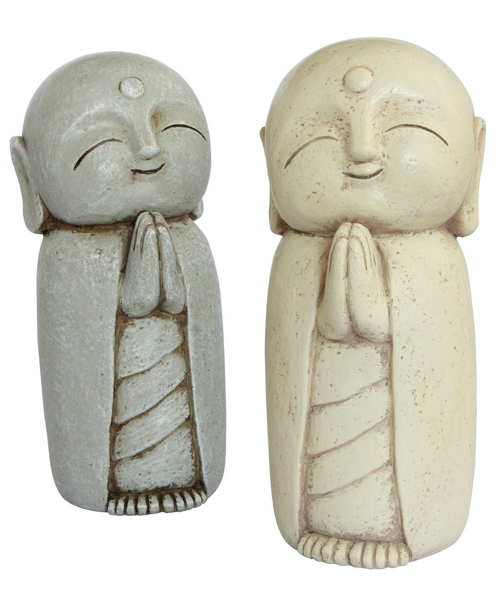 Peaceful Jizo Garden Statue, 8 Inches、mySite、topwebapps