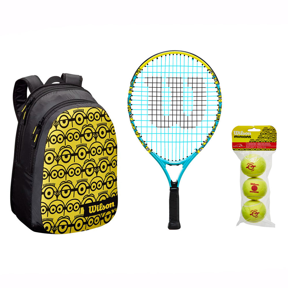 Wilson Minions 2.0 19 Junior Tennis Racquet / Bag / Balls