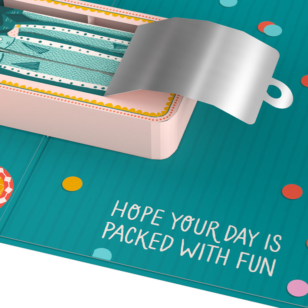 Holy Mackerel, It's Your Birthday Pop-Up Card、mySite、solidvoid