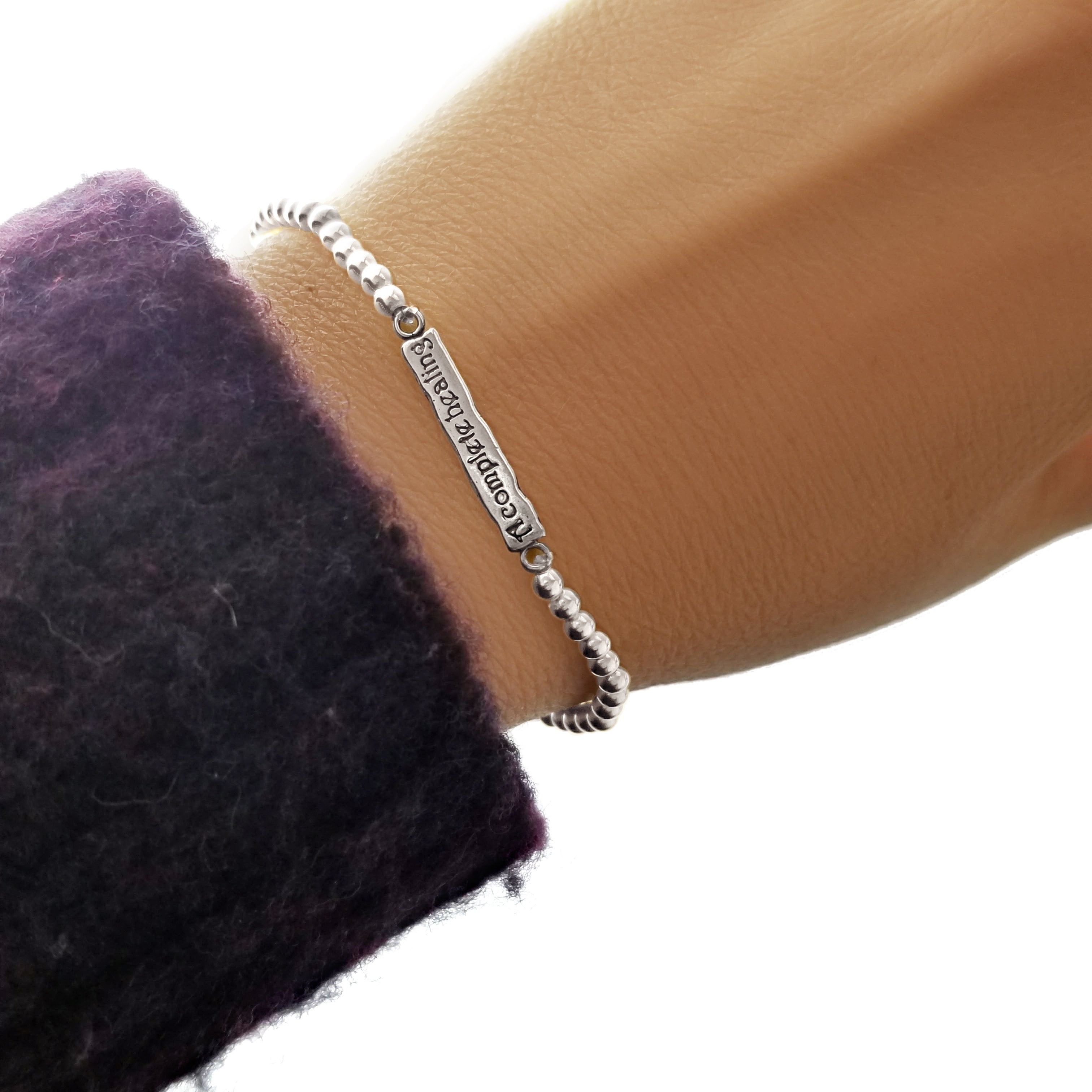 Hebrew Complete Healing Refuah Shlema Bracelet - Silver or Gold、mySite、topwebapps