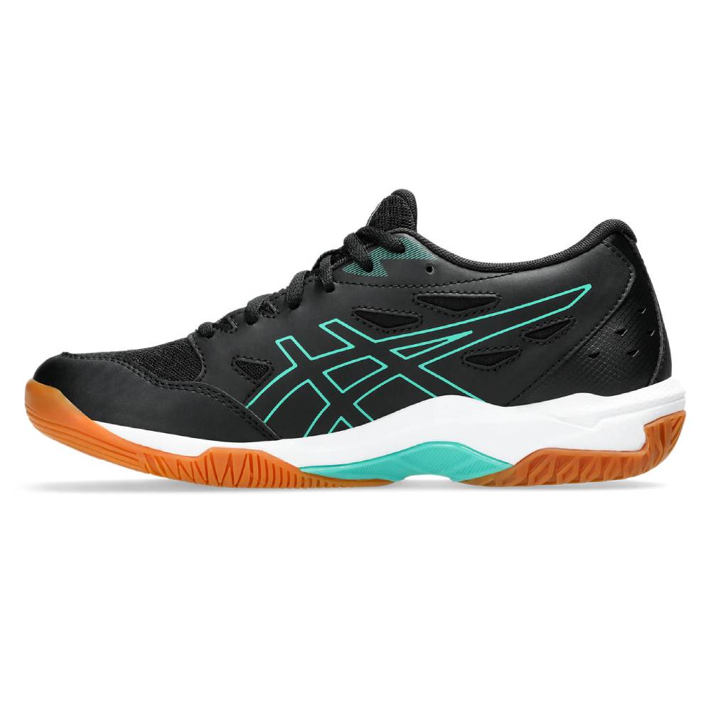 Asics Gel Rocket 11 Women's Indoor Court Shoe (Black/Illuminate Mint)