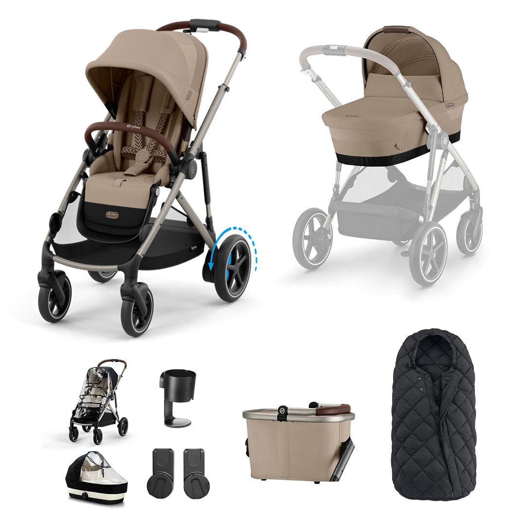  CYBEX e-Gazelle S Essential Pushchair Bundle、mySite、merchandisen
