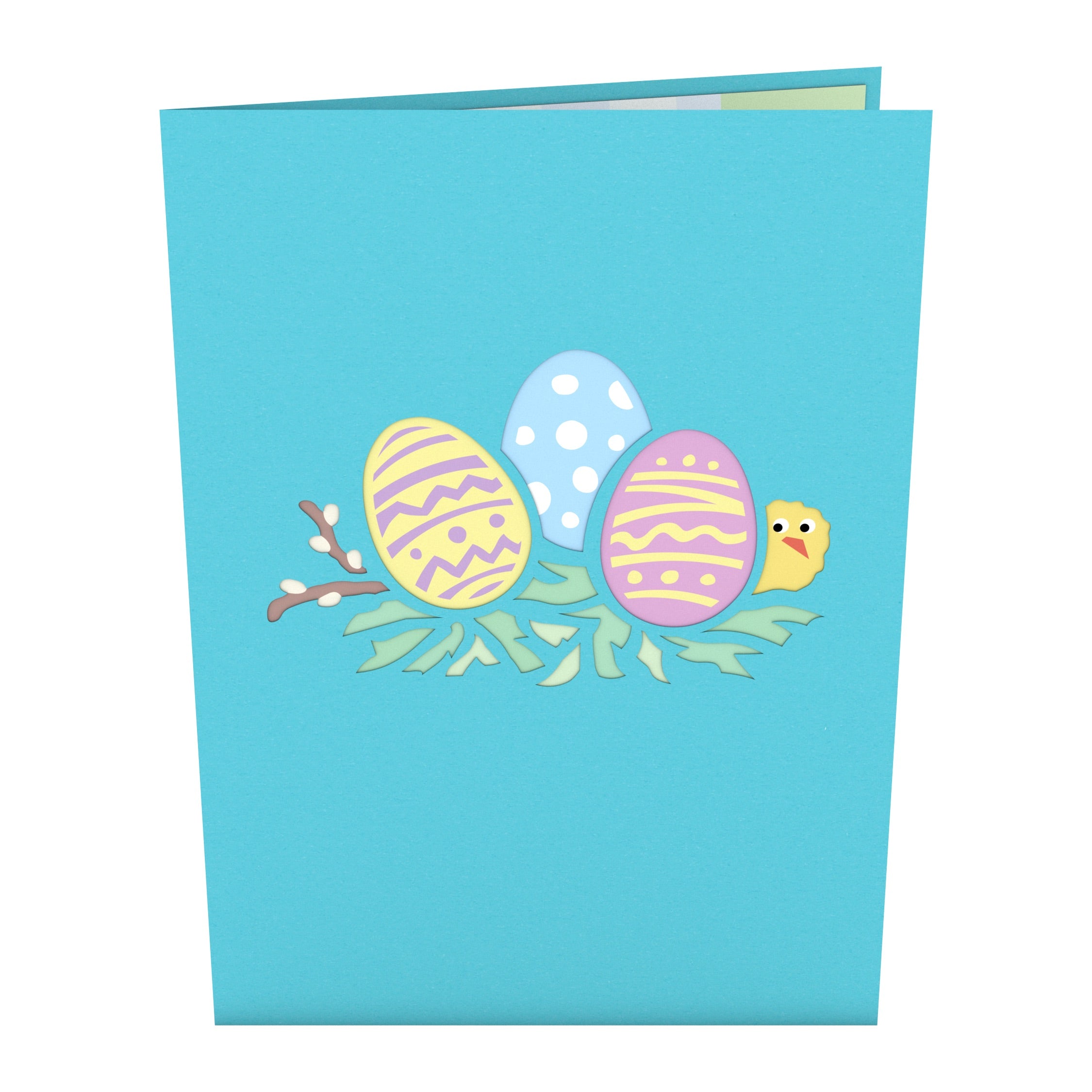 Easter Basket Pop-Up Card、mySite、solidvoid