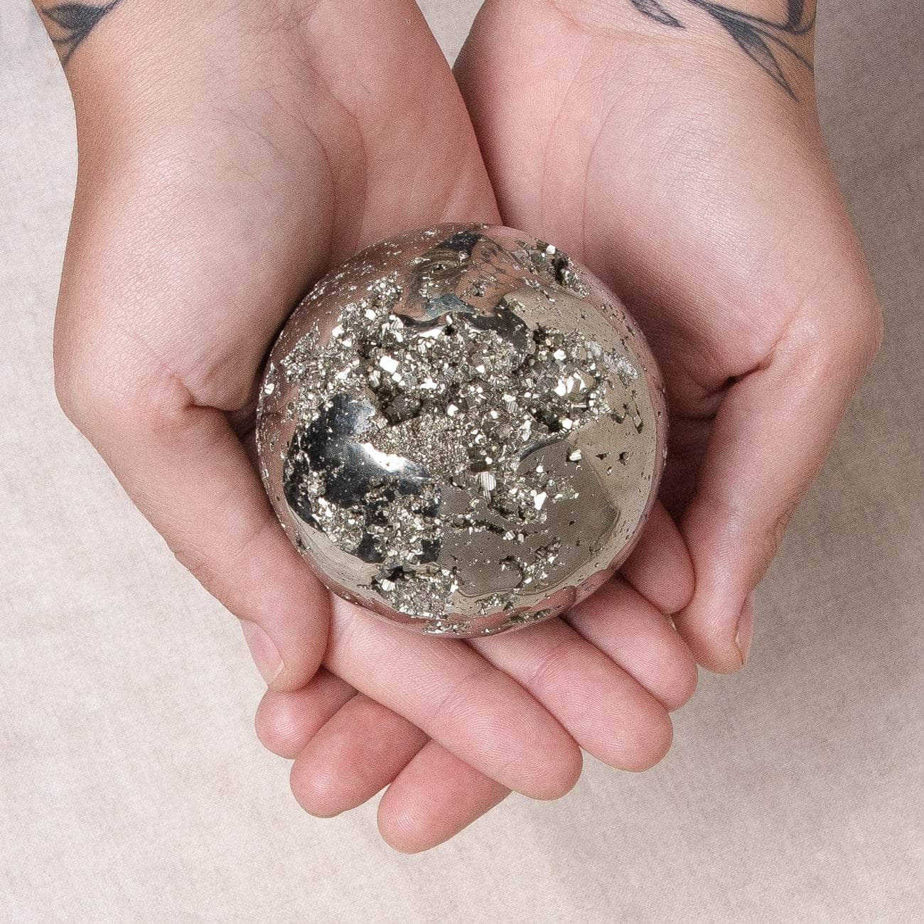 Natural Pyrite Sphere - AAA Premium Quality、mySite、hinf8tx79