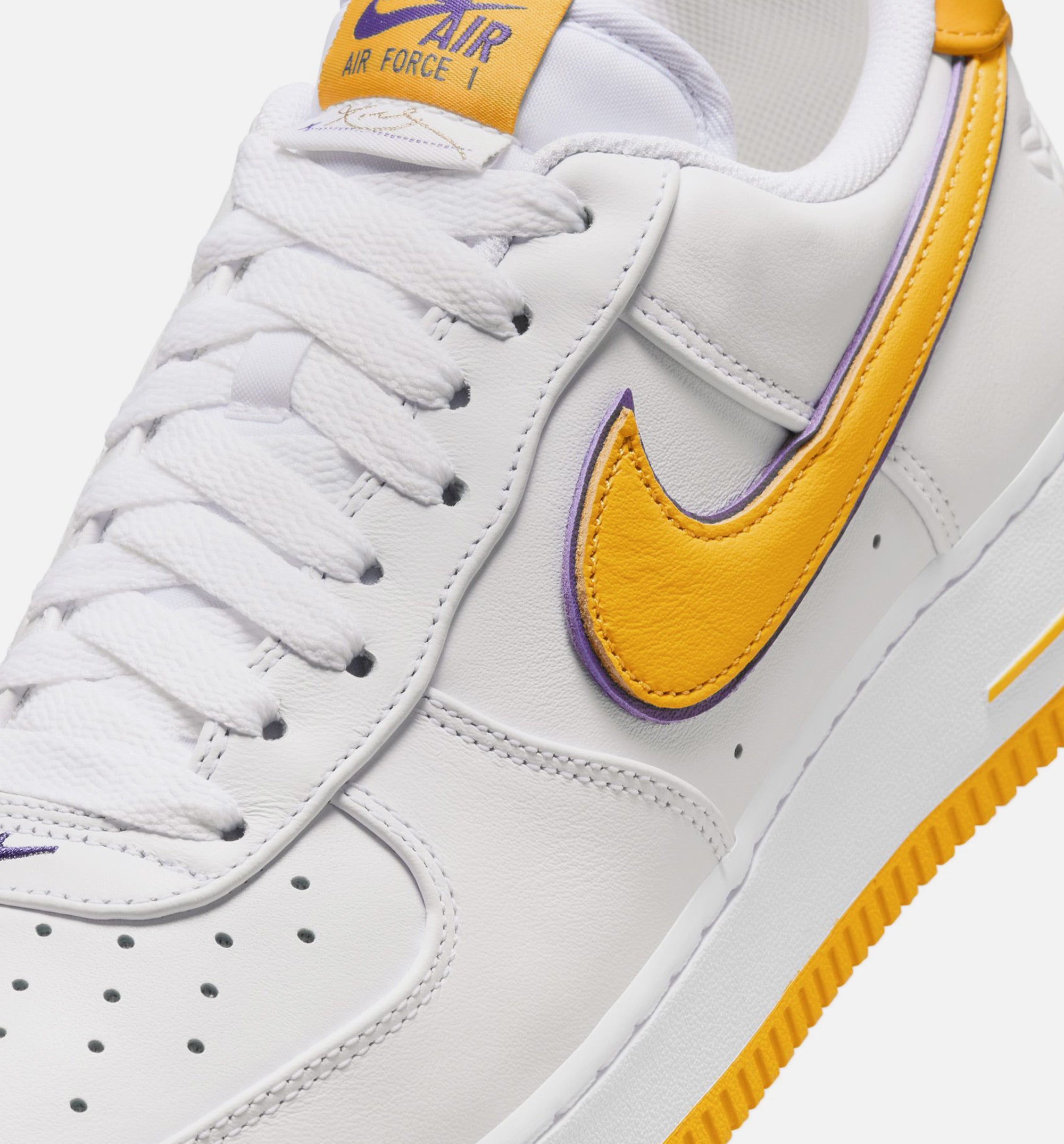Air Force 1 Low Kobe Bryant Lakers Mens Lifestyle Shoe - White/Varsity Maize/Varsity Purple、mySite、dreamappss