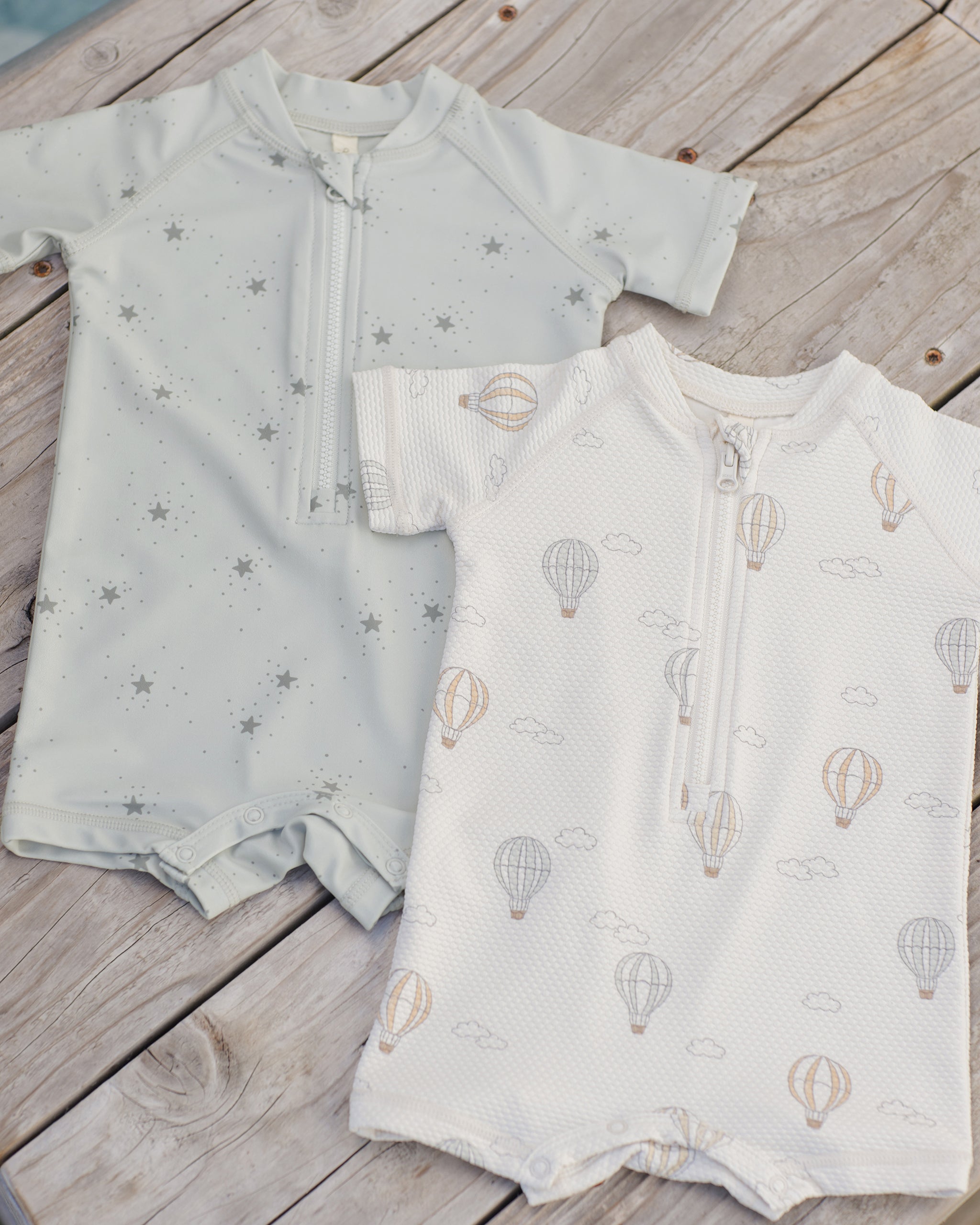  Zip Rashguard One-Piece || Hot Air Balloons、mySite、layawaytickets