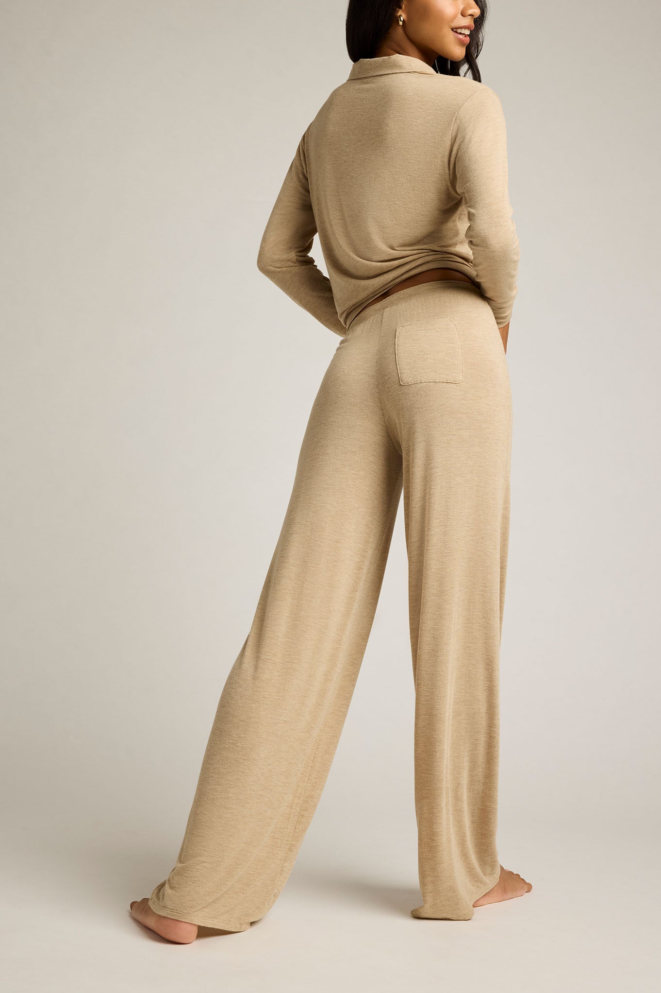 Fino Cashmere Track Pant in Dune、mySite、bengalsvssteelers