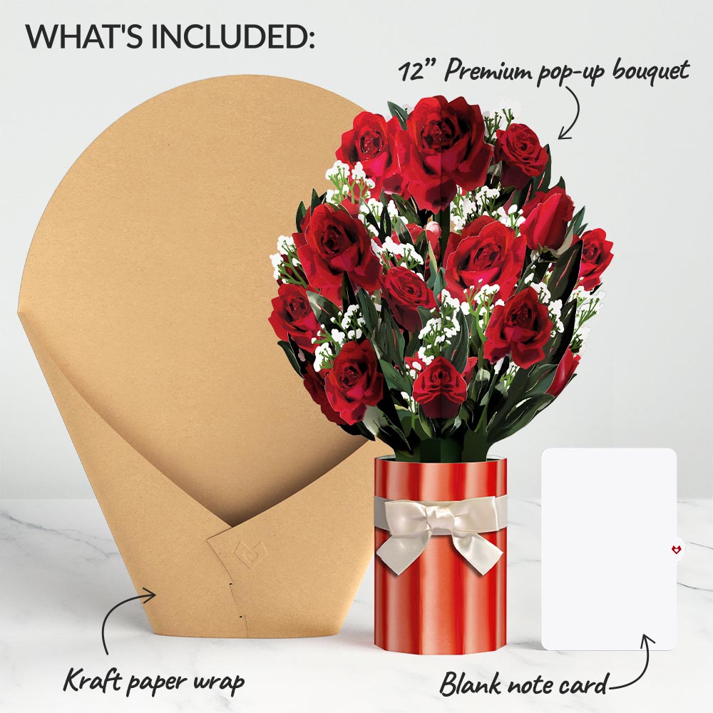 Romantic Red Roses Bouquet、mySite、solidvoid