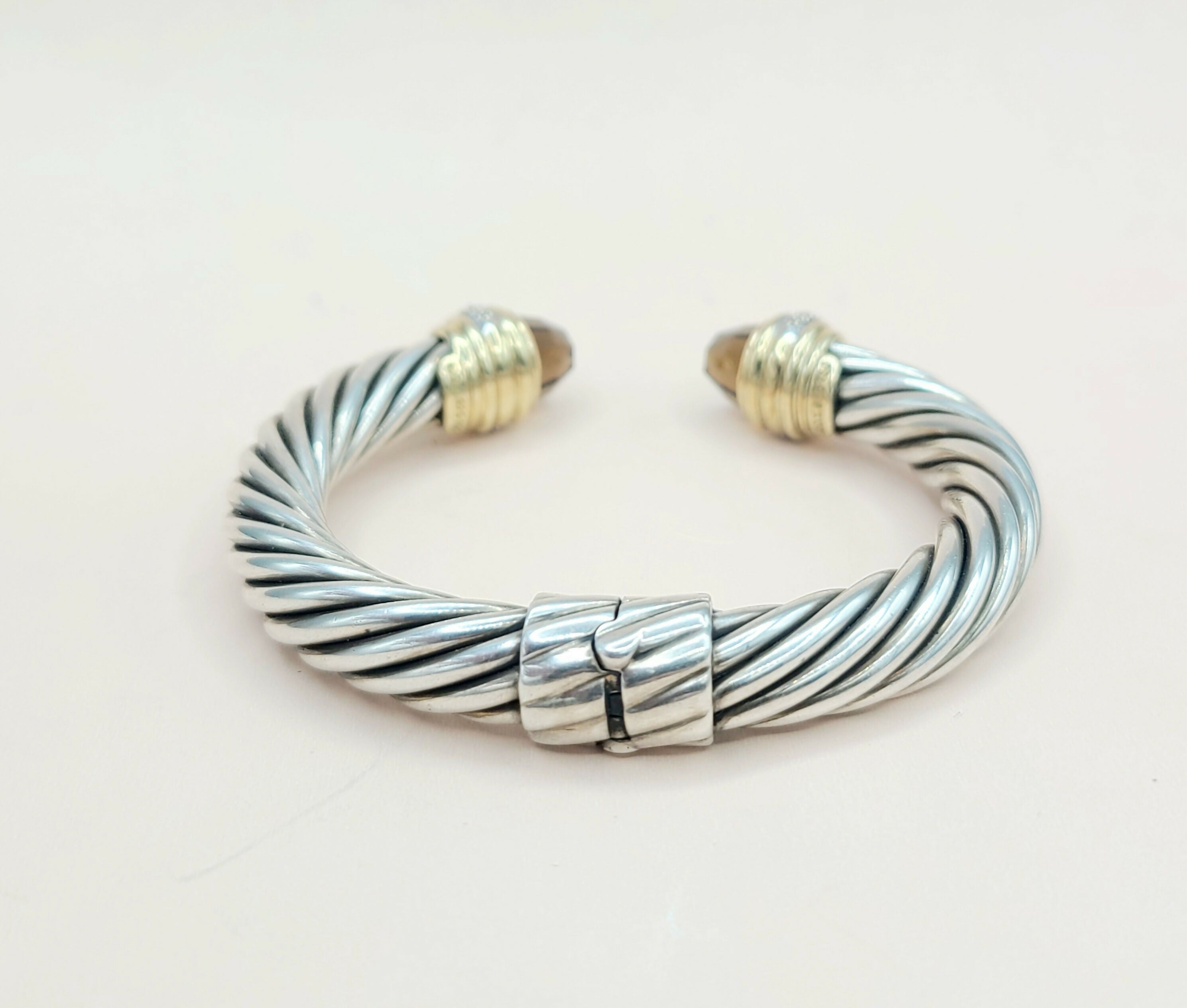 David Yurman Bracelet 10mm Smoky Quartz & Diamonds Gold、mySite、hinf8tx79
