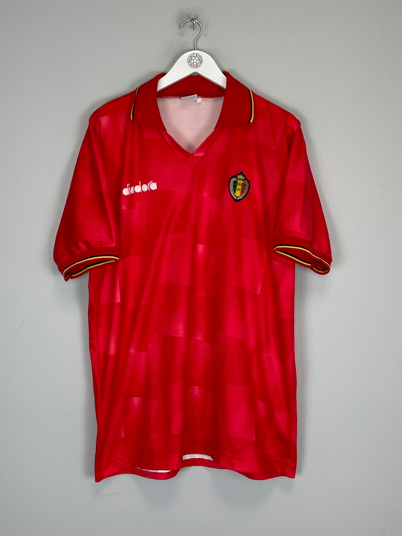 1992/94 BELGIUM HOME SHIRT (XL) DIADORA、mySite、sh1992/94 BELGIUM HOME SHIRT (XL) DIADORA、mySite、glenpowelloop_name